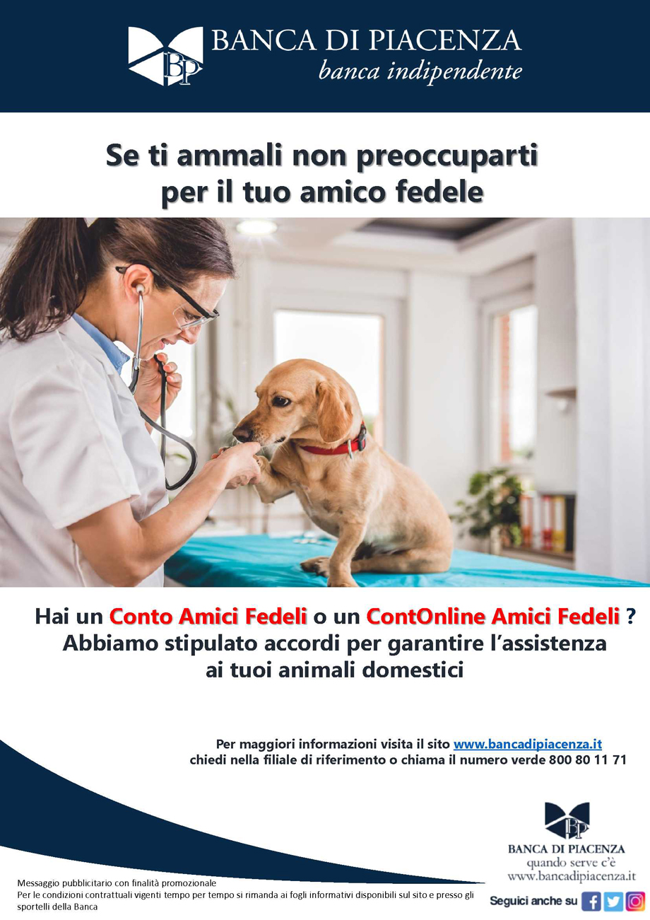 Se ti ammali non preoccuparti per il tuo amico fedele