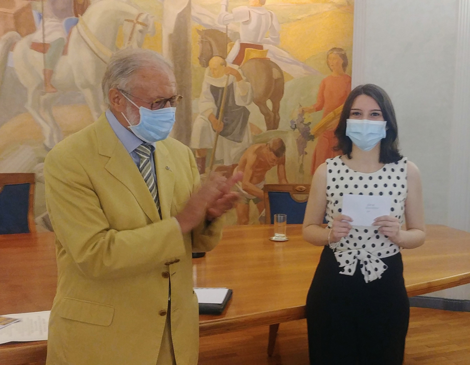 A GIORGIA LAZZARI L'EDIZIONE 2019/2020 DEDICATA AL RAPPORTO BANCA-TERRITORIO