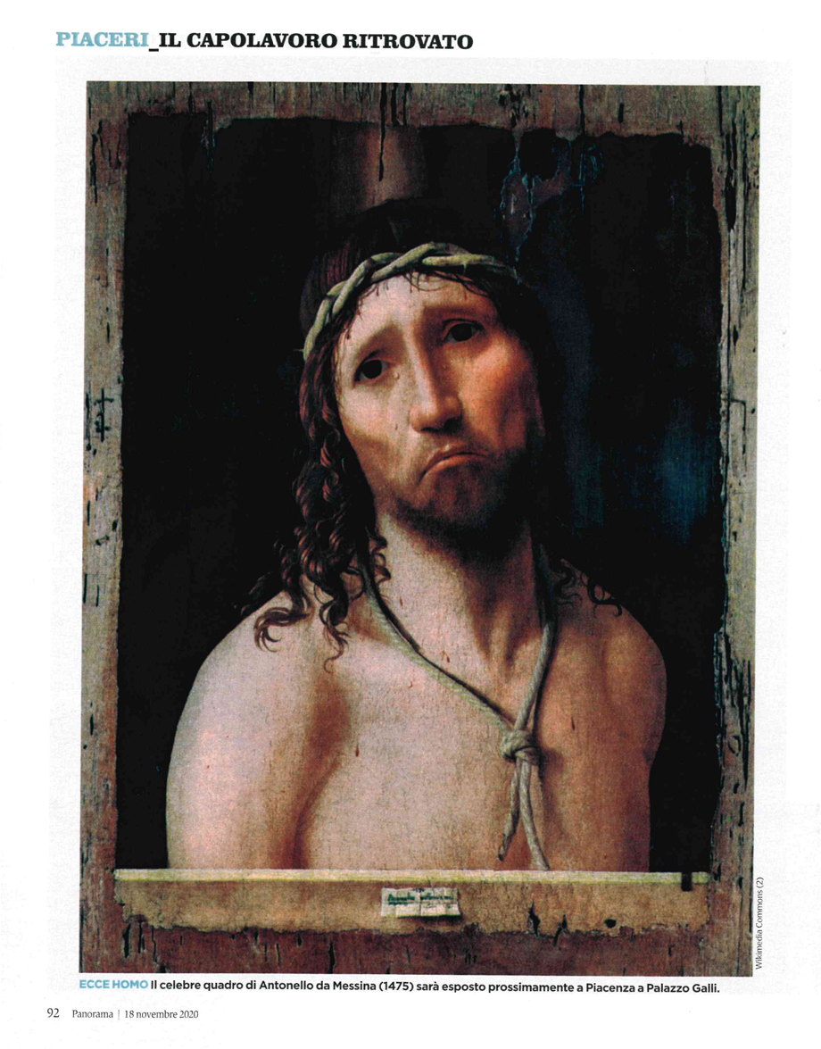 SGARBI SU ANTONELLO DA MESSINA E KLIMT SU PANORAMA