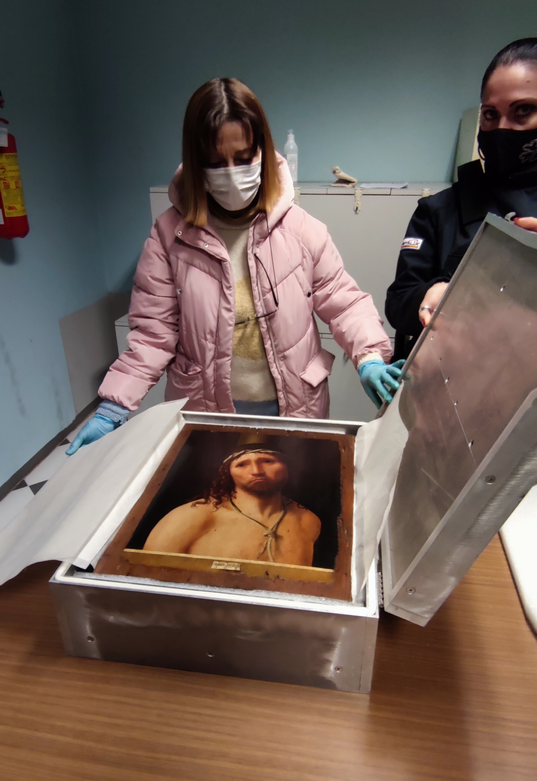 L'ECCE HOMO è GIà A PALAZZO GALLI