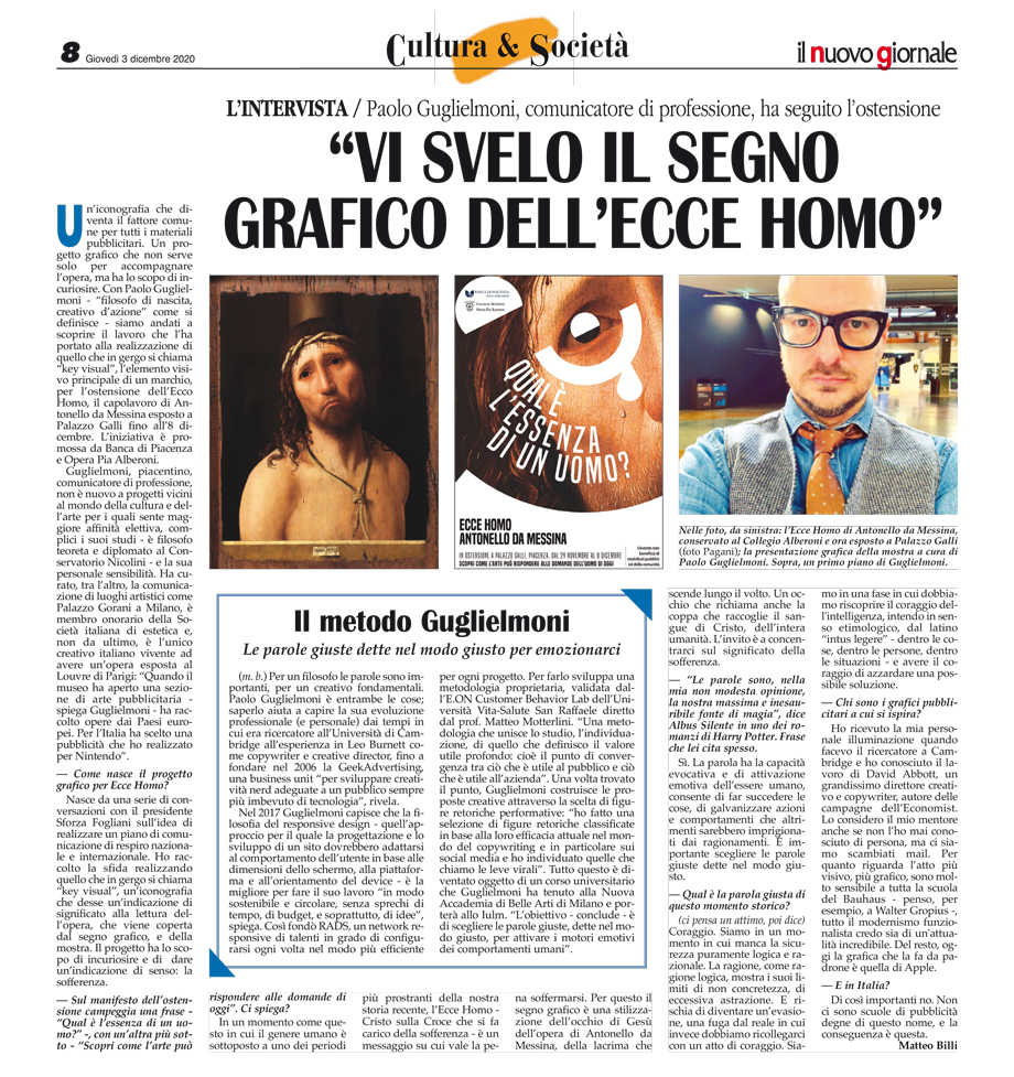 il nuovo giornale, 3.12.'20