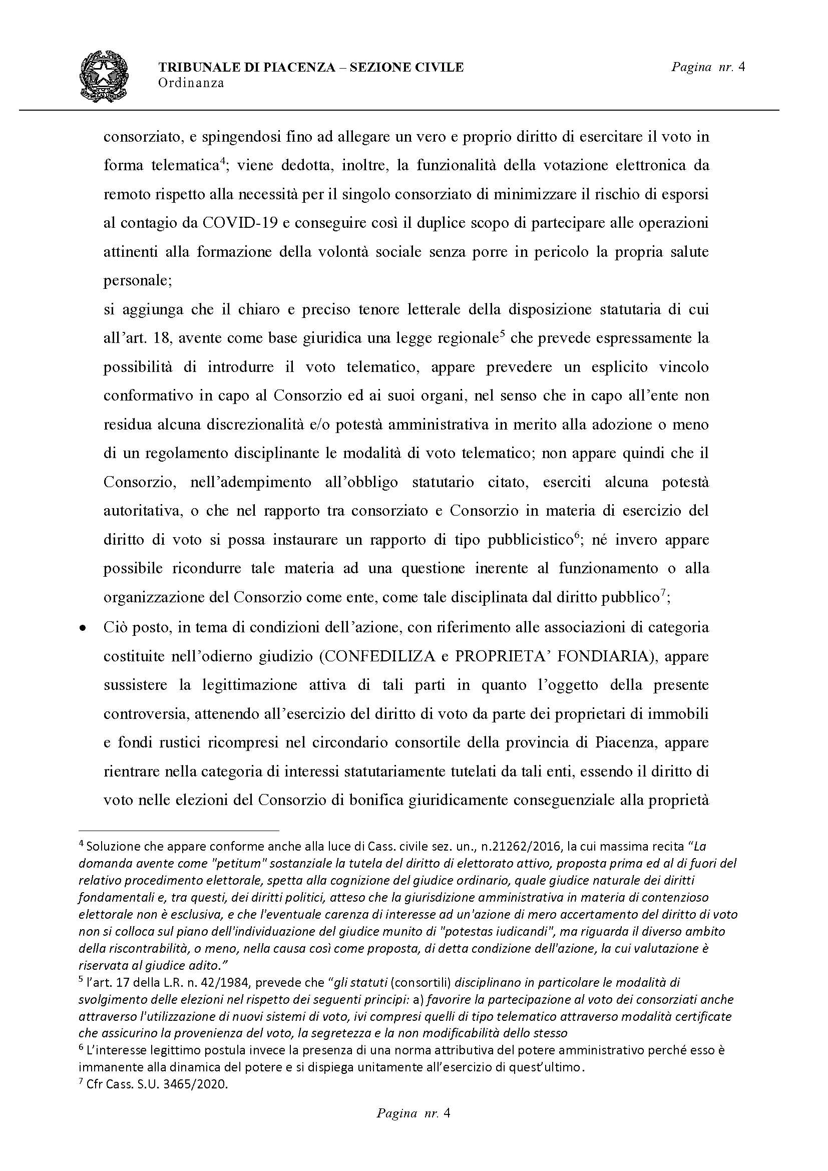 CONFERMATA LA SOSPENSIONE DELLE ELEZIONI DEL CONSORZIO BONIFICA