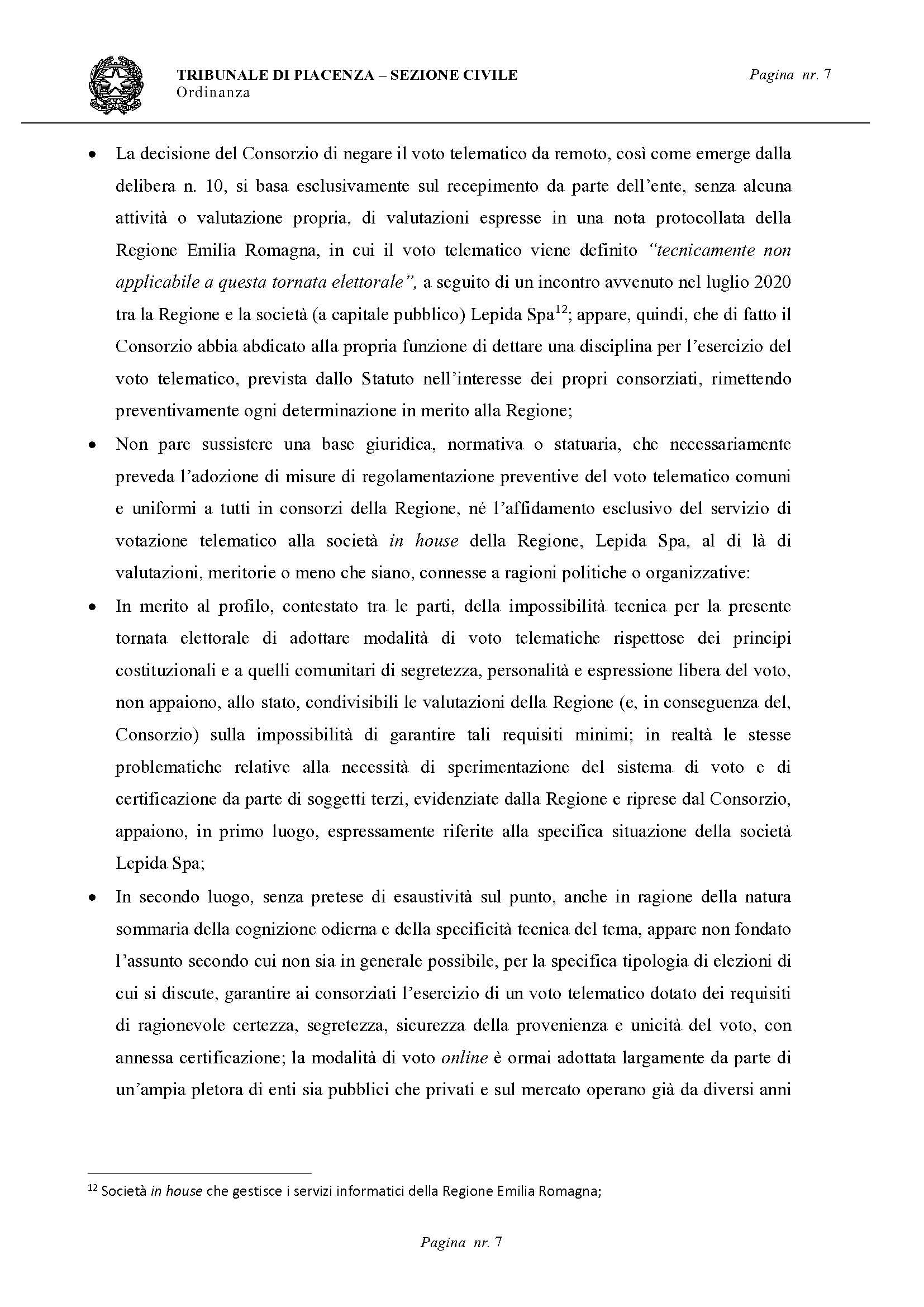 CONFERMATA LA SOSPENSIONE DELLE ELEZIONI DEL CONSORZIO BONIFICA