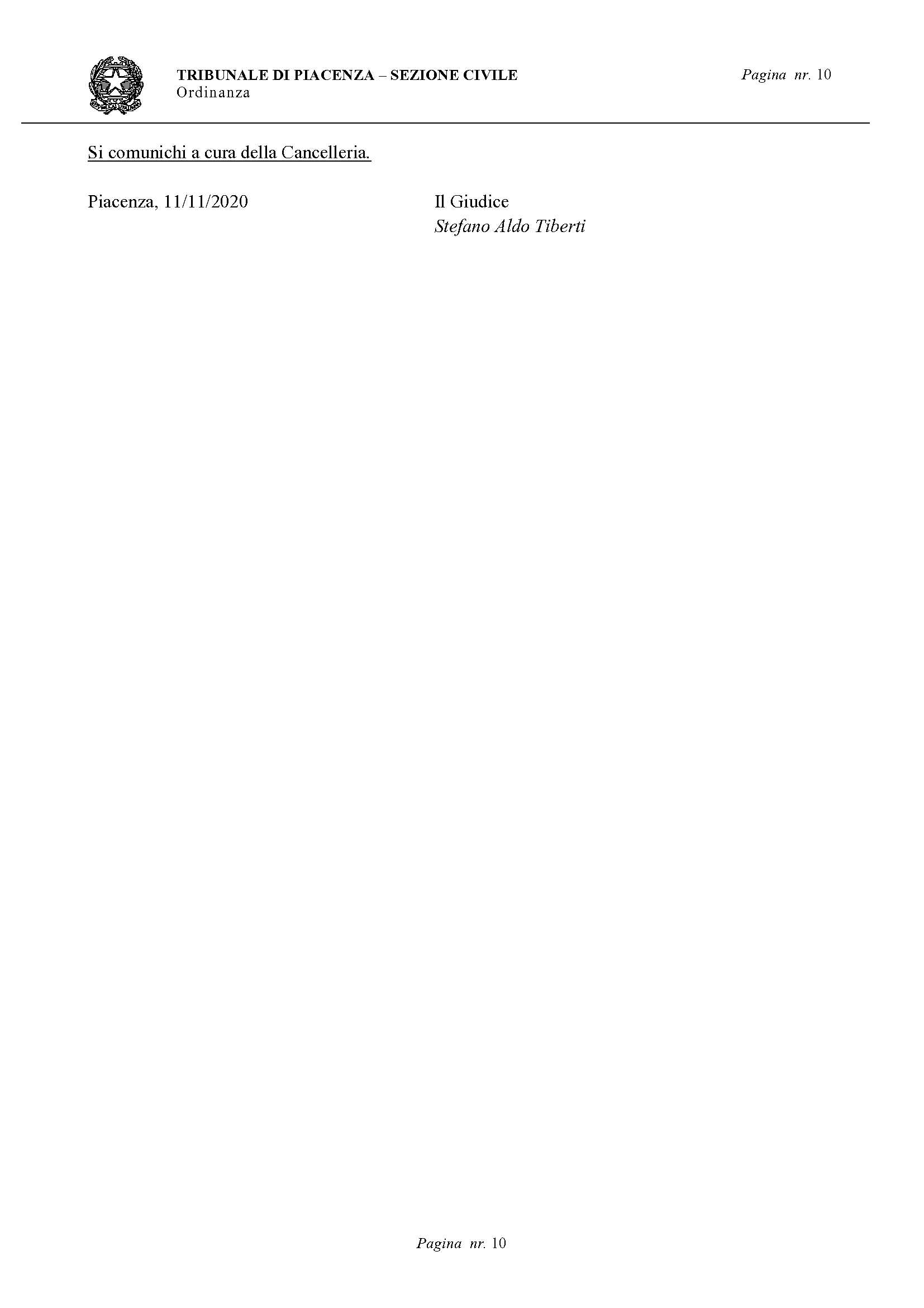 CONFERMATA LA SOSPENSIONE DELLE ELEZIONI DEL CONSORZIO BONIFICA