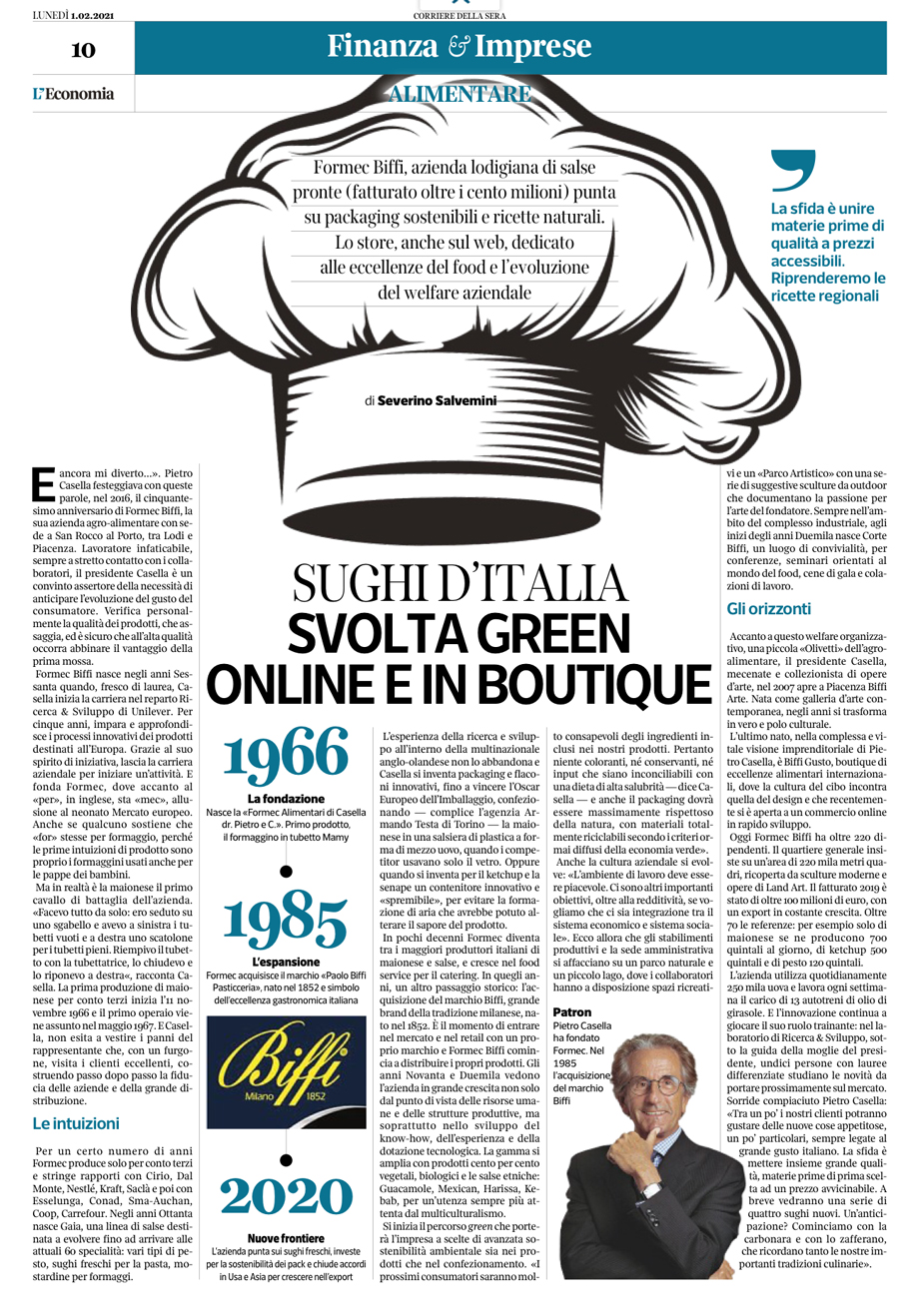 Intervista al patron di Biffi Pietro Casella