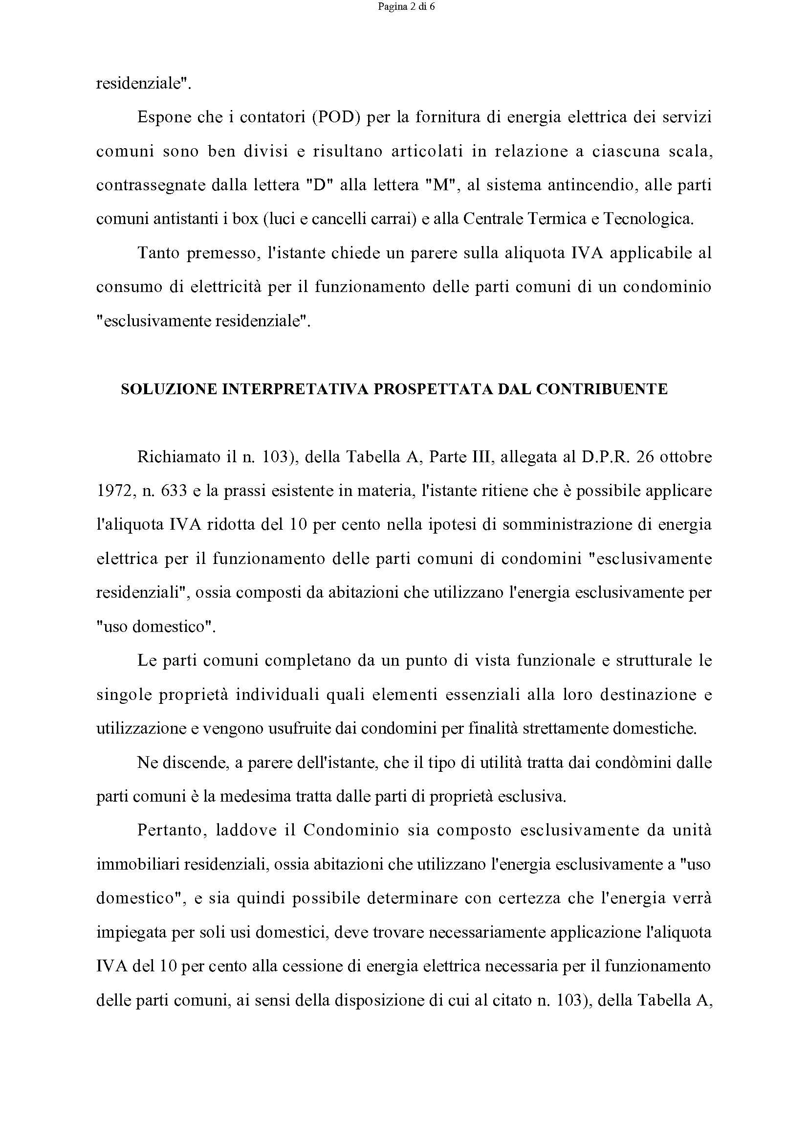 ELETTRICITÀ AL 10% PER IL CONDOMINII RESIDENZIALI
