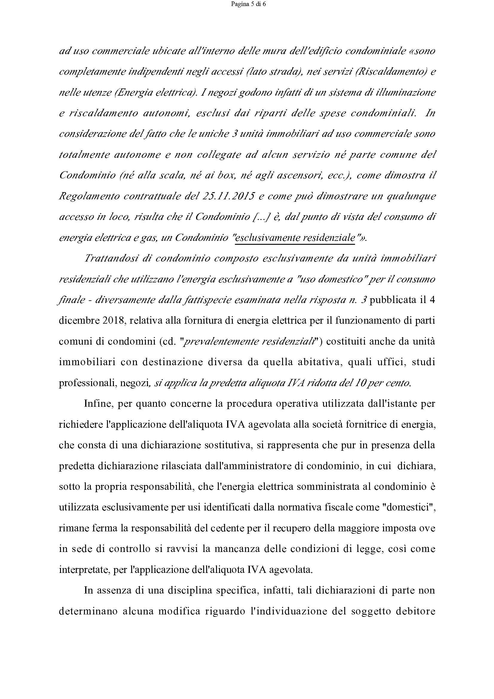 ELETTRICITÀ AL 10% PER IL CONDOMINII RESIDENZIALI