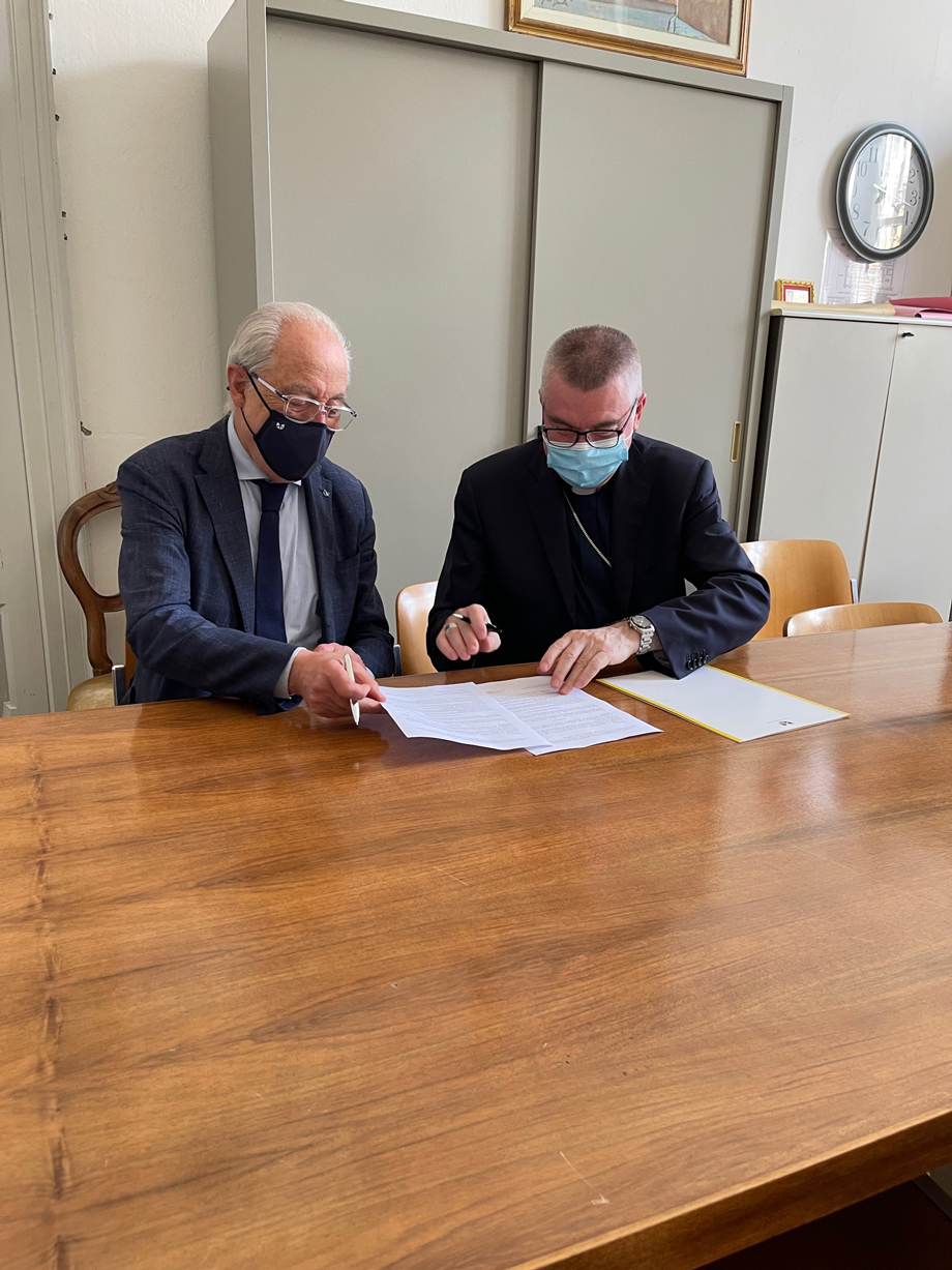 FIRMATO TRA DIOCESI E BANCA DI PIACENZA UN ACCORDO PER IL BONUS FACCIATE