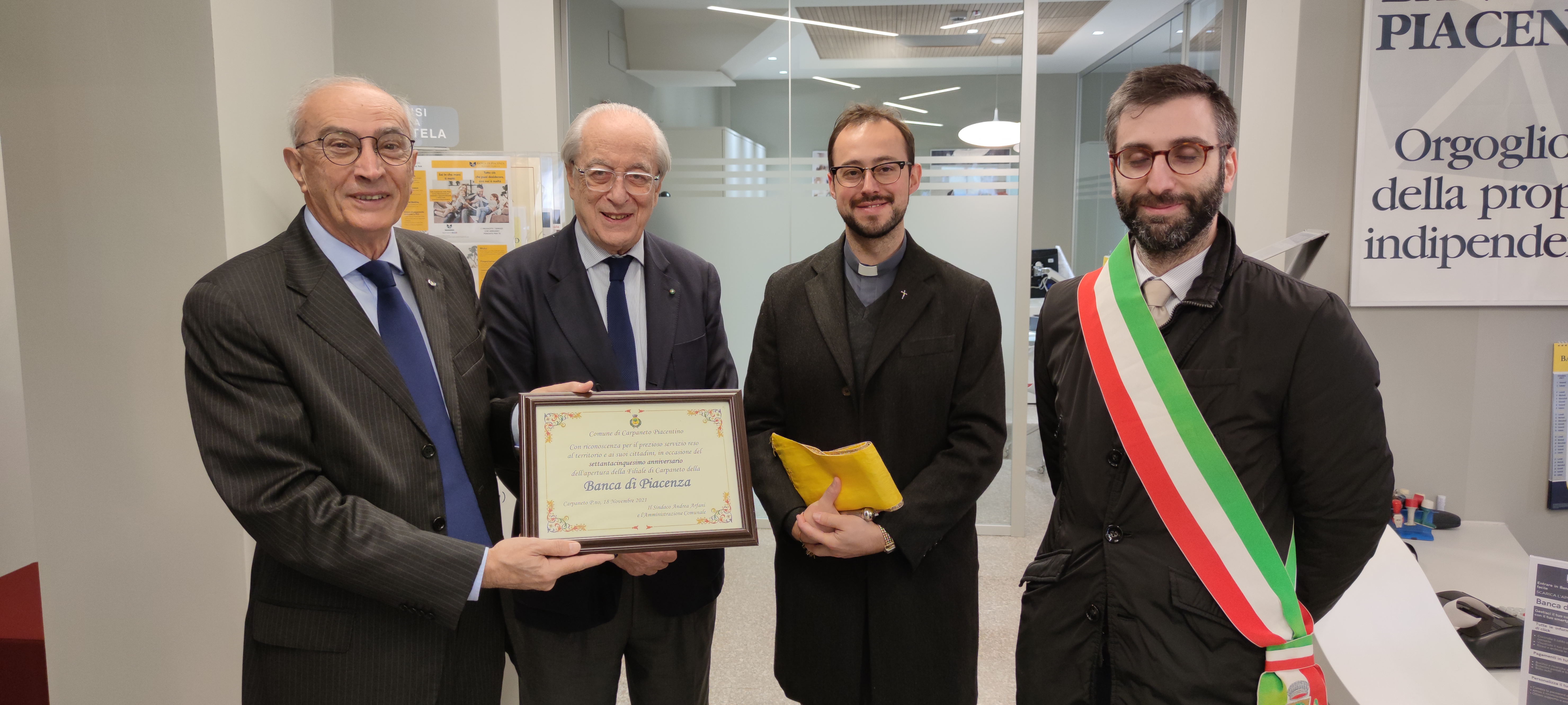 FESTEGGIATO IL 75° ANNIVERSARIO DELLA FILIALE DI CARPANETO