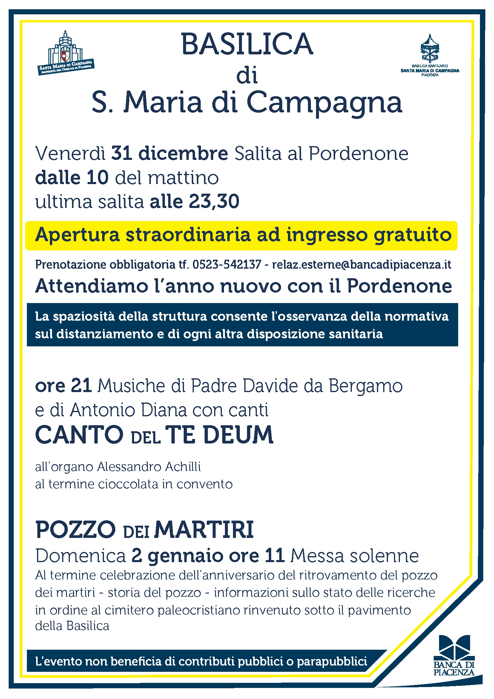 IL 31 DICEMBRE TORNA LA SALITA AL PORDENONE