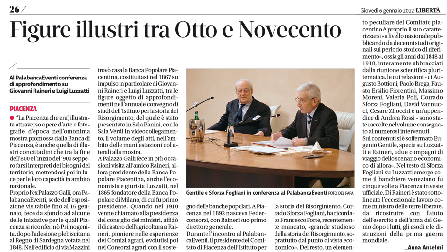 PIACENZA PRIMOGENITA