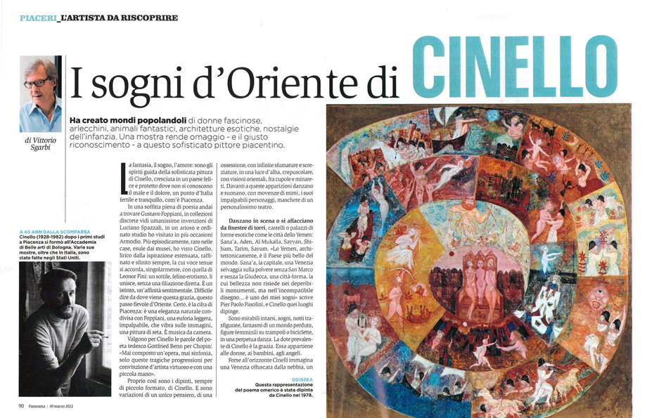 I SOGNI D'ORIENTE DI CINELLO