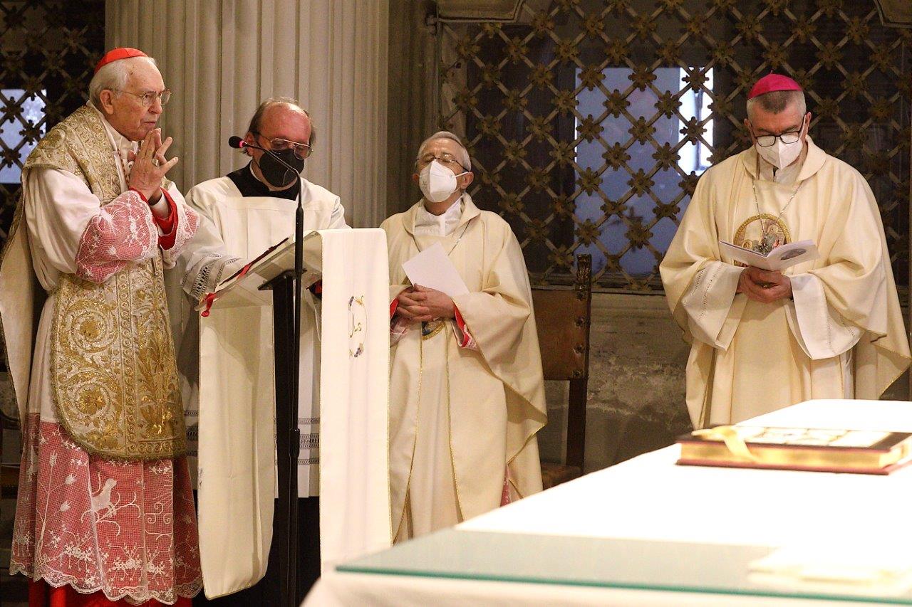 APERTE LE CELEBRAZIONI DEI 500 ANNI DI SANTA MARIA DI CAMPAGNA CON IL CARDINALE DECANO, DUE MINISTRI