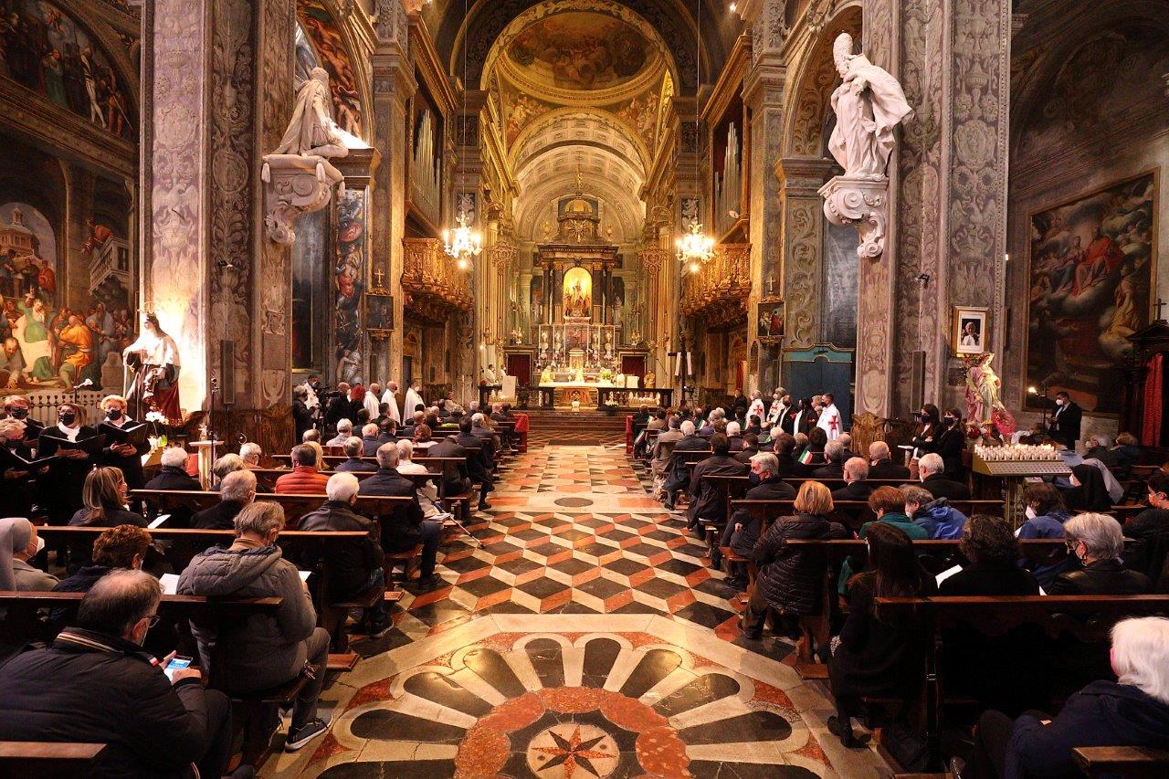 APERTE LE CELEBRAZIONI DEI 500 ANNI DI SANTA MARIA DI CAMPAGNA CON IL CARDINALE DECANO, DUE MINISTRI