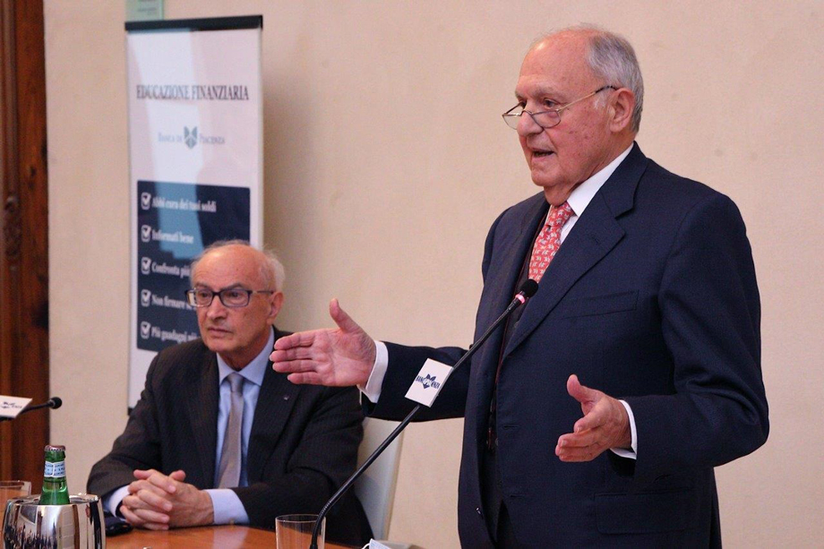 IL PRESIDENTE DELLA CONSOB SAVONA AL PALABANCAEVENTI