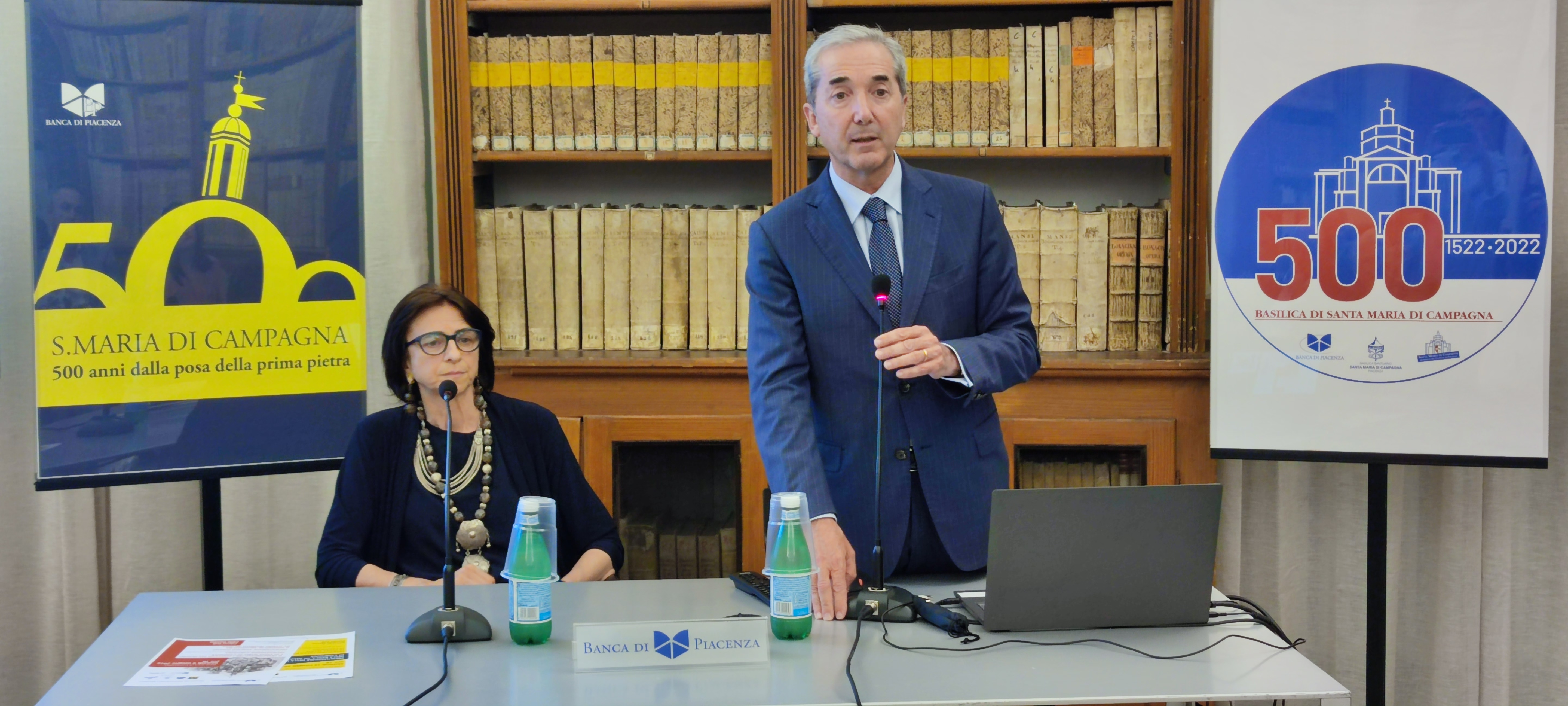 I 500 ANNI DI SANTA MARIA DI CAMPAGNA CELEBRATI CON L'ANNULLO POSTALE RAFFIGURANTE ALESSIO TRAMELLO