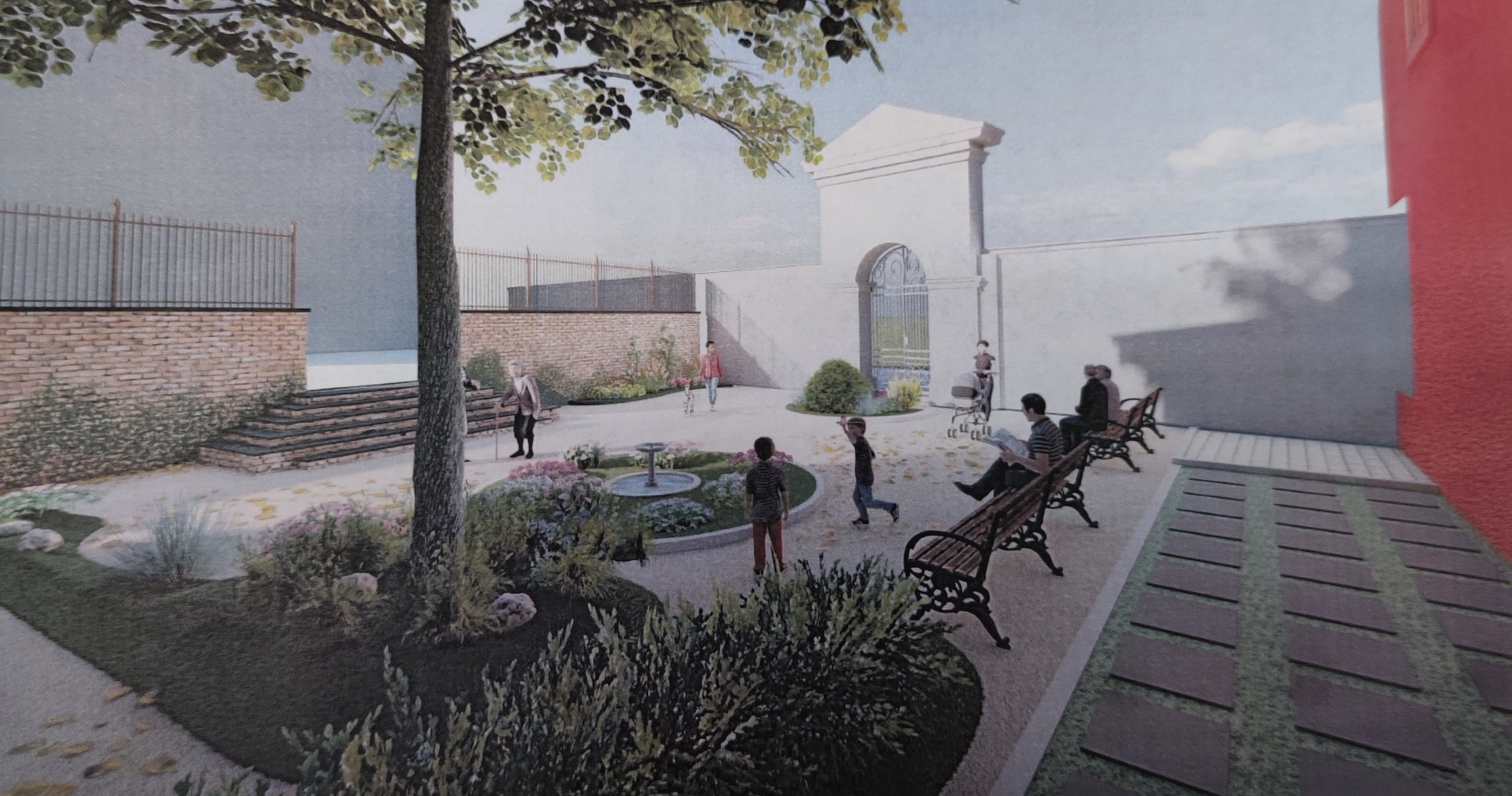 GRAZIE ALLA BANCA DI PIACENZA IL GIARDINO SEGRETO DEGLI OLIVETANI IN SAN SEPOLCRO TORNERÀ A NUOVA