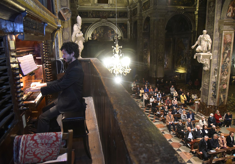 Con i tre organi di Santa Maria di Campagna