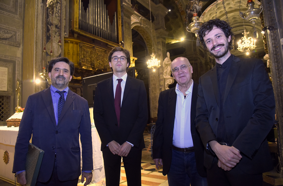 Con i tre organi di Santa Maria di Campagna