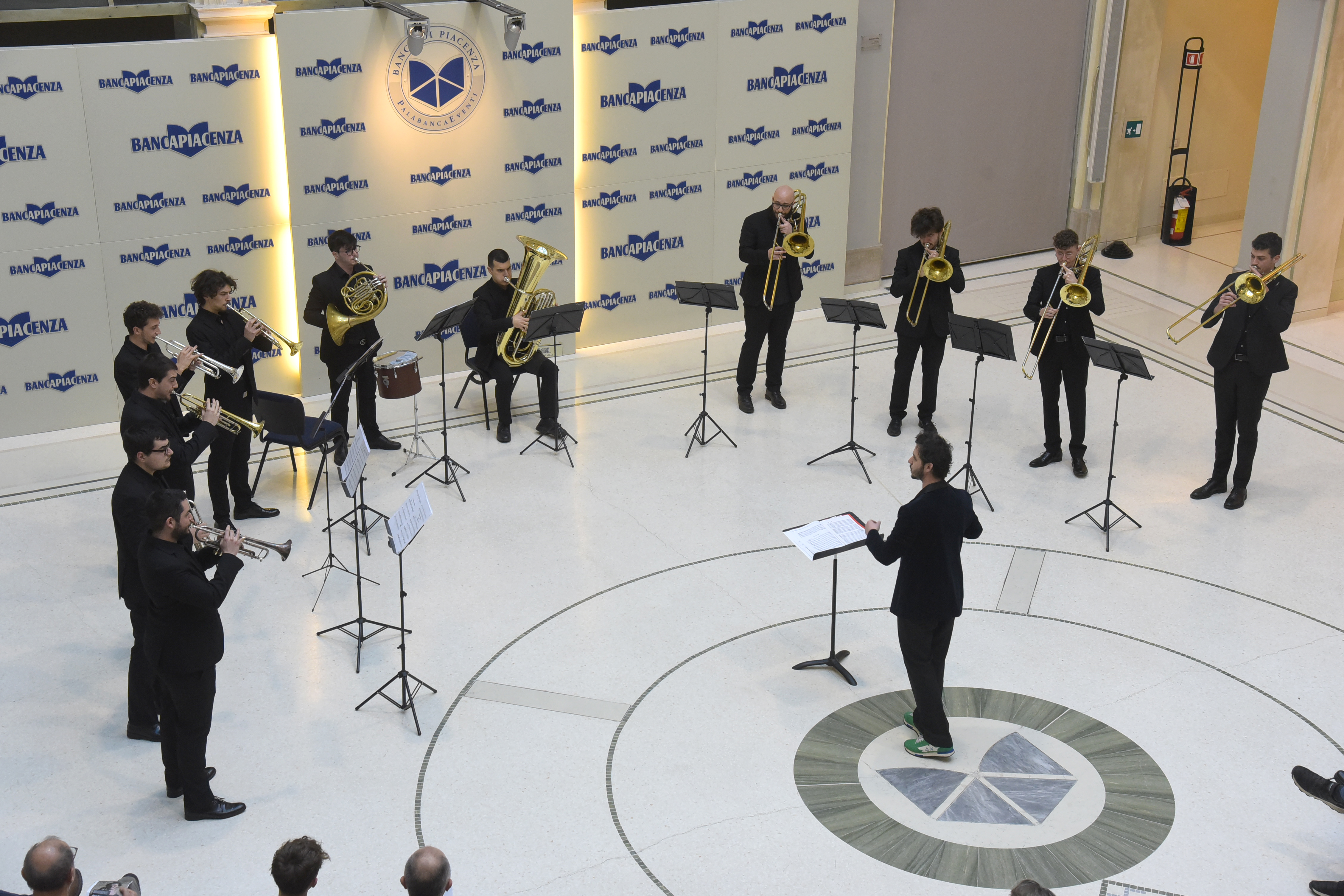 SUCCESSO AL PALABANCAEVENTI PER L'ENSEMBLE DI OTTONI DEL CONSERVATORIO DELLA SVIZZERA ITALIANA