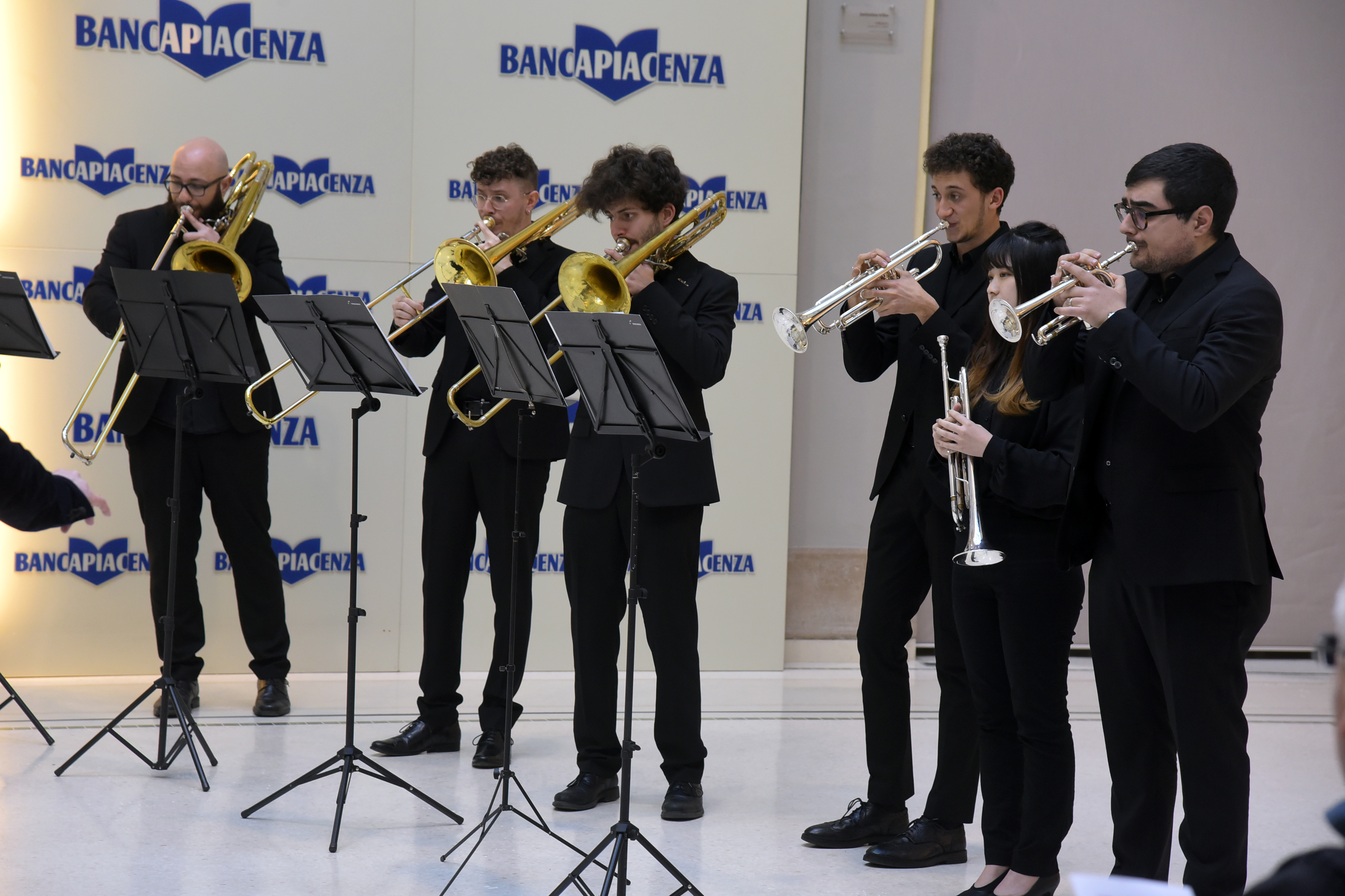 SUCCESSO AL PALABANCAEVENTI PER L'ENSEMBLE DI OTTONI DEL CONSERVATORIO DELLA SVIZZERA ITALIANA
