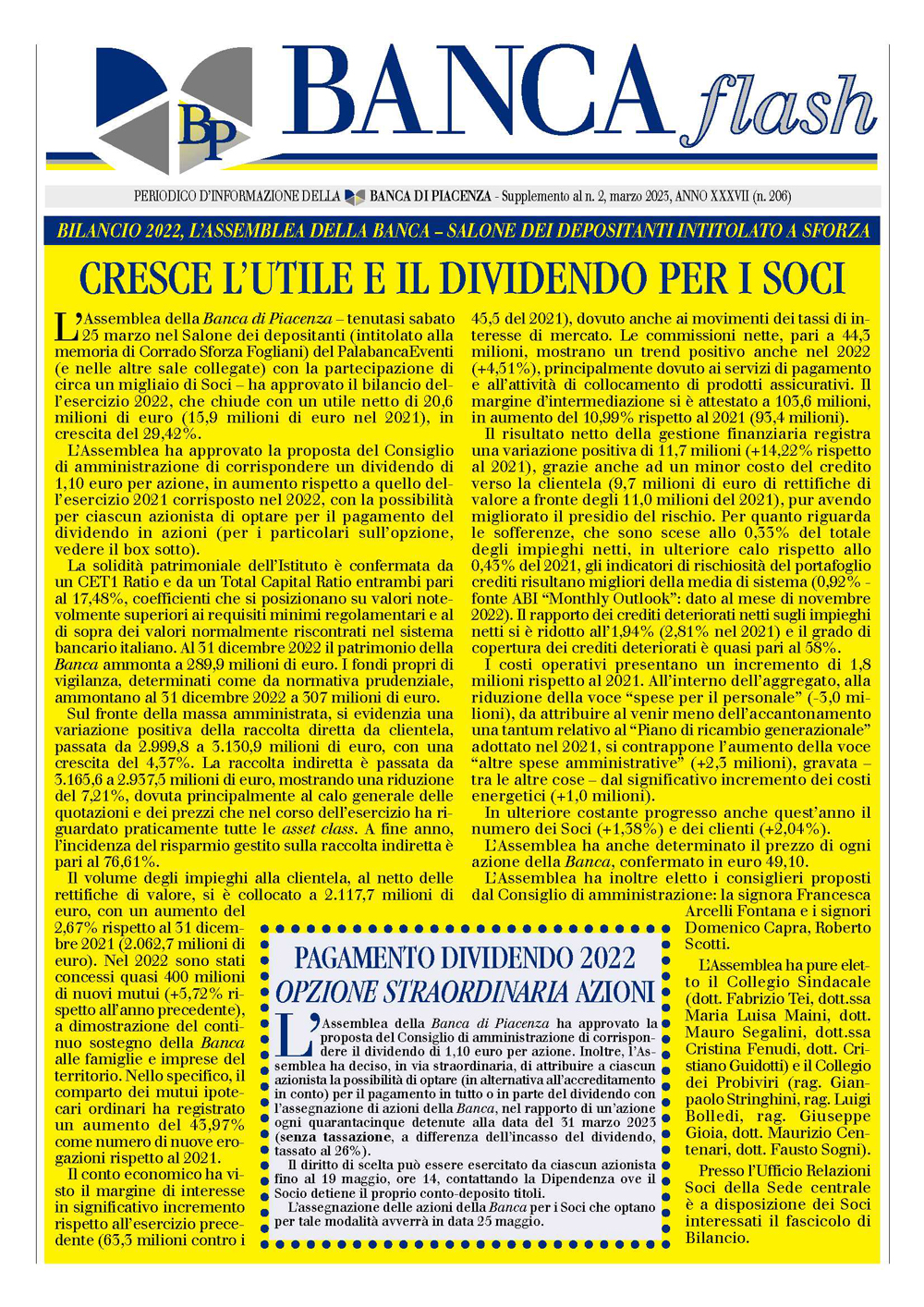 BANCAflash supplemento