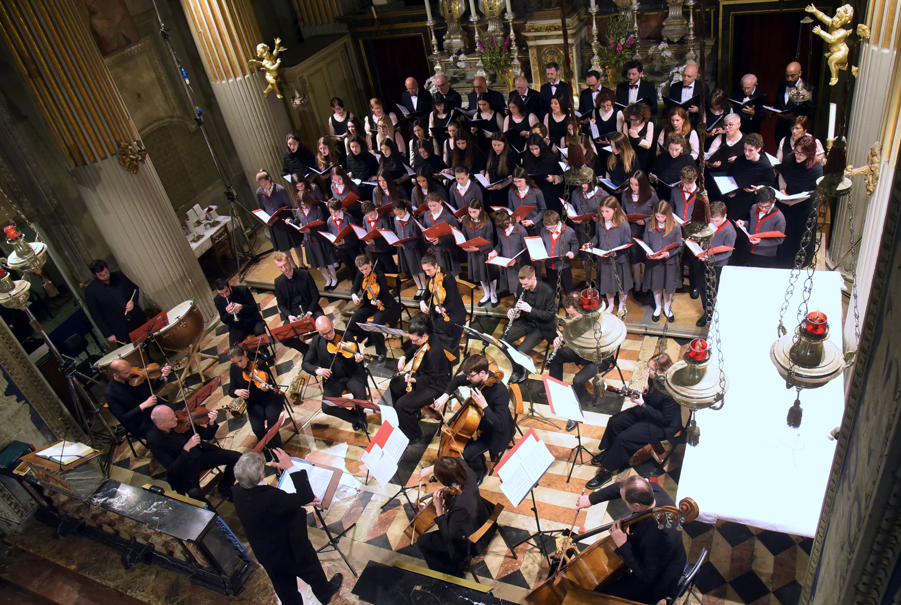 SANTA MARIA DI CAMPAGNA DA TUTTO ESAURITO PER IL CONCERTO DI PASQUA DELLA BANCA DI PIACENZA