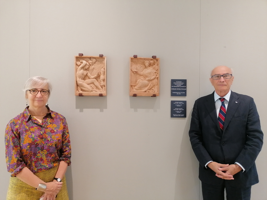 LE FORMELLE DI MARAINI DATE IN COMODATO DALLA BANCA ALLA RICCI ODDI