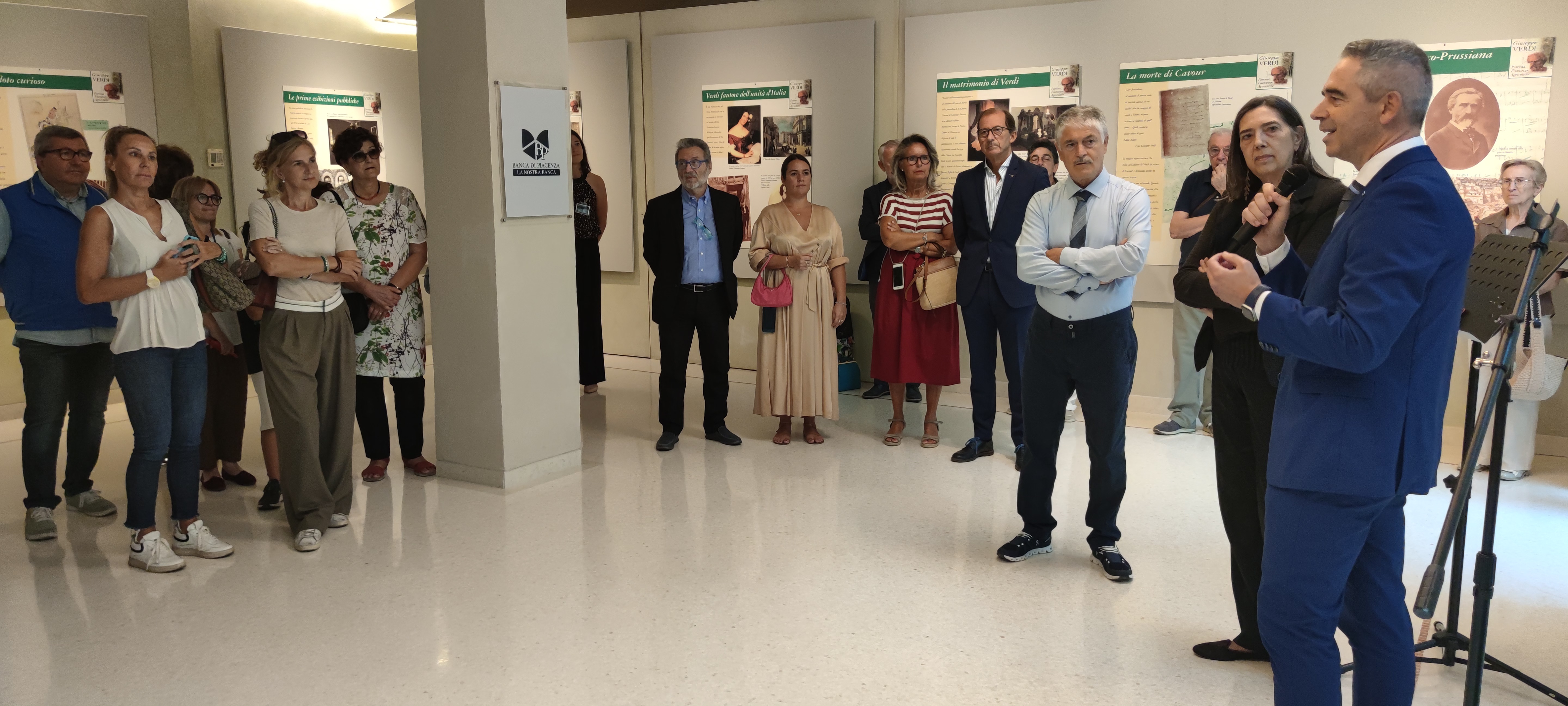 Inaugurata al PalabancaEventi la mostra che racconta aspetti poco conosciuti della vita di Verdi