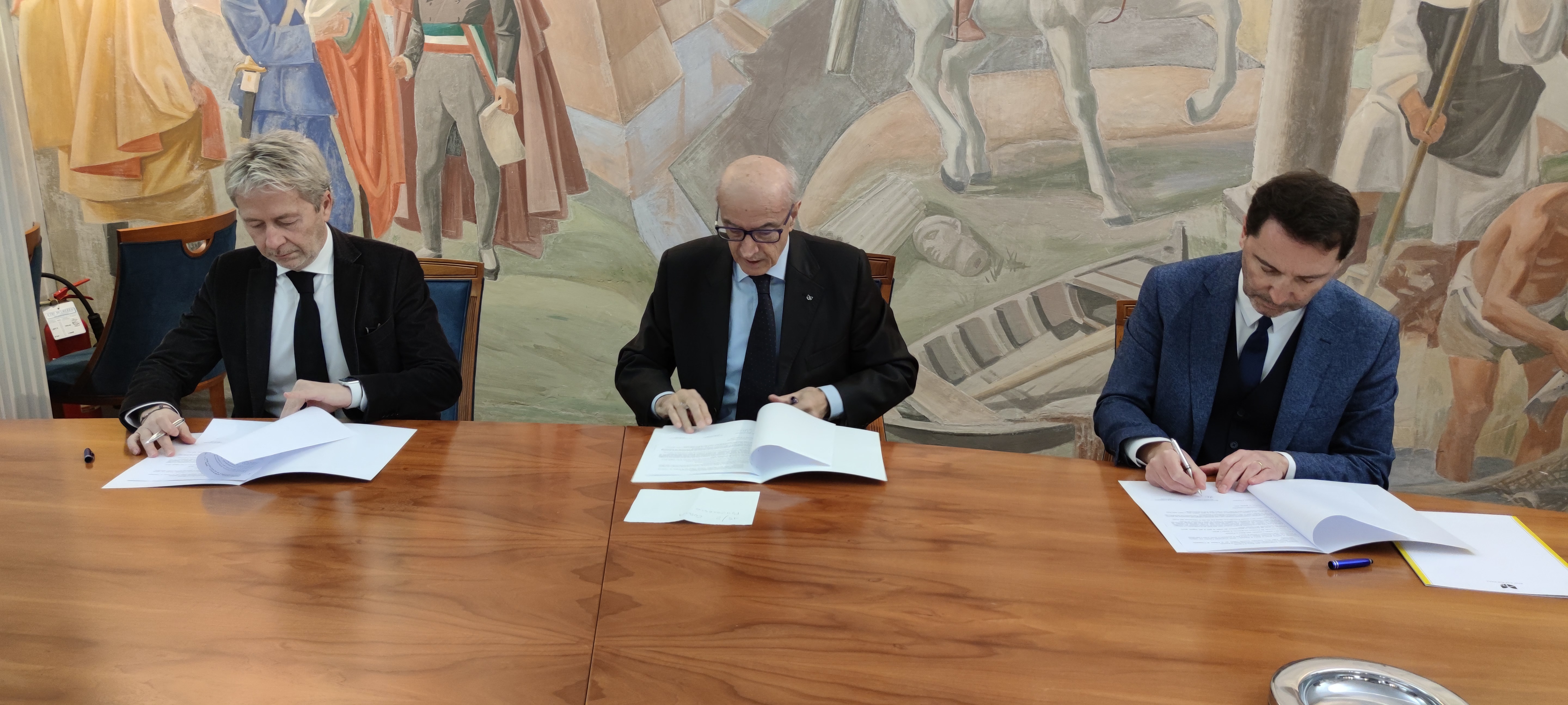 Giornata dell'economia: rinnovato il protocollo d'intesa tra Banca di Piacenza, Cattolica e Camera d