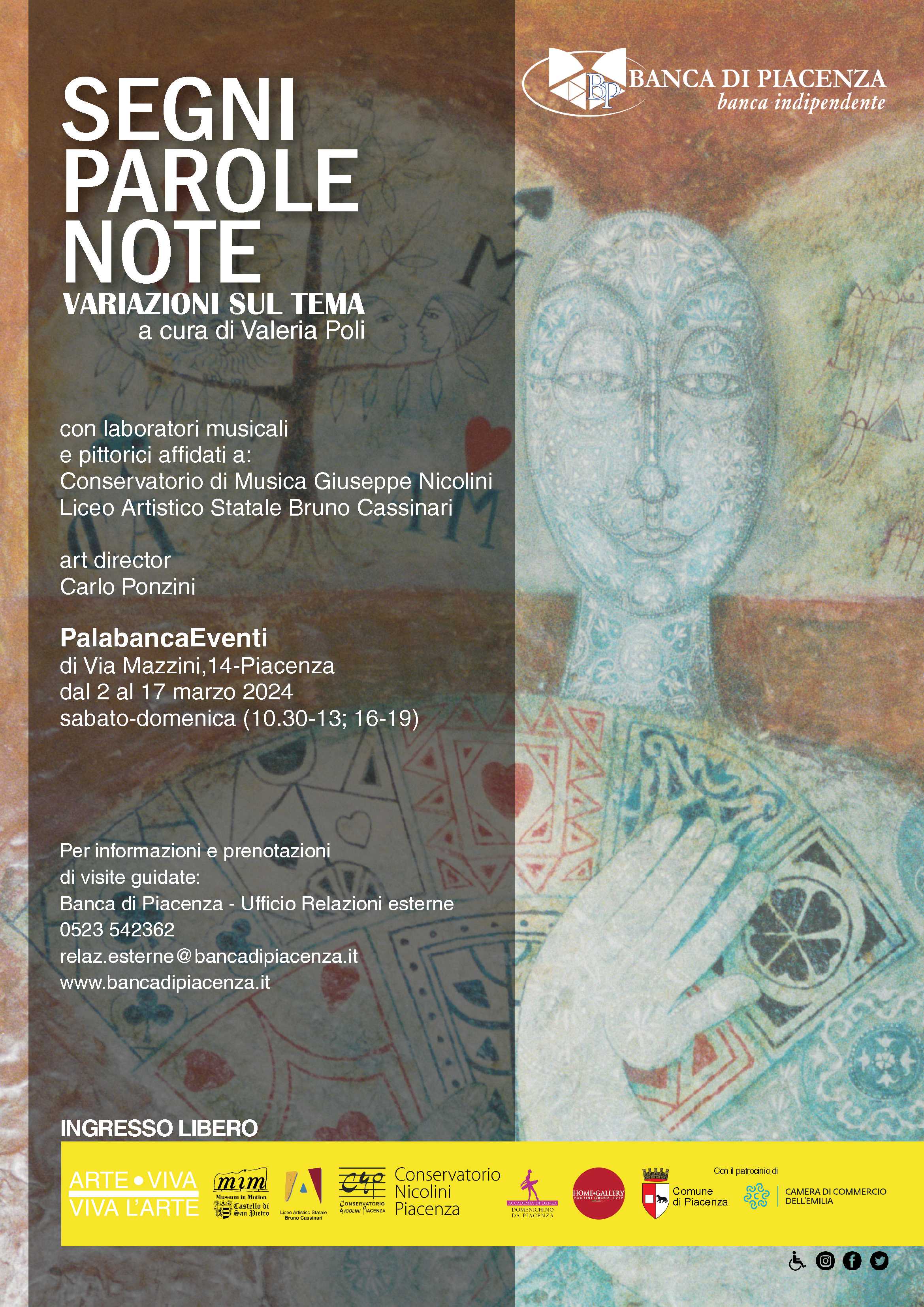 LINGUAGGI ARTISTICI, IL PALABANCAEVENTI SI TRASFORMA IN LABORATORIO