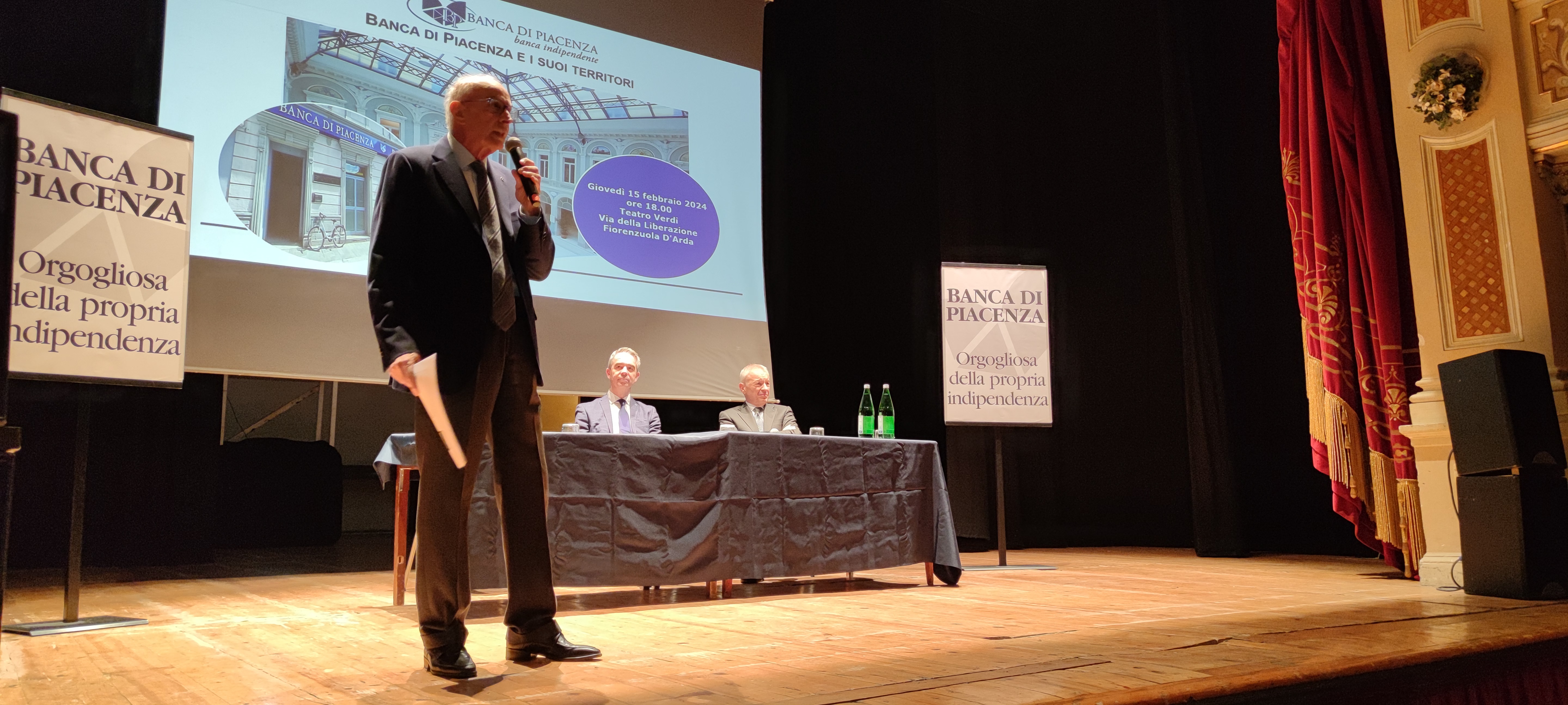 «BANCA DI PIACENZA CREA VALORE INVESTENDO NEI VALORI»