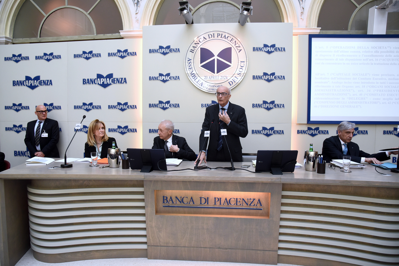 L'ASSEMBLEA DELLA BANCA APPROVA IL BILANCIO 2023 CRESCONO REDDITIVITA' E SOLIDITA'