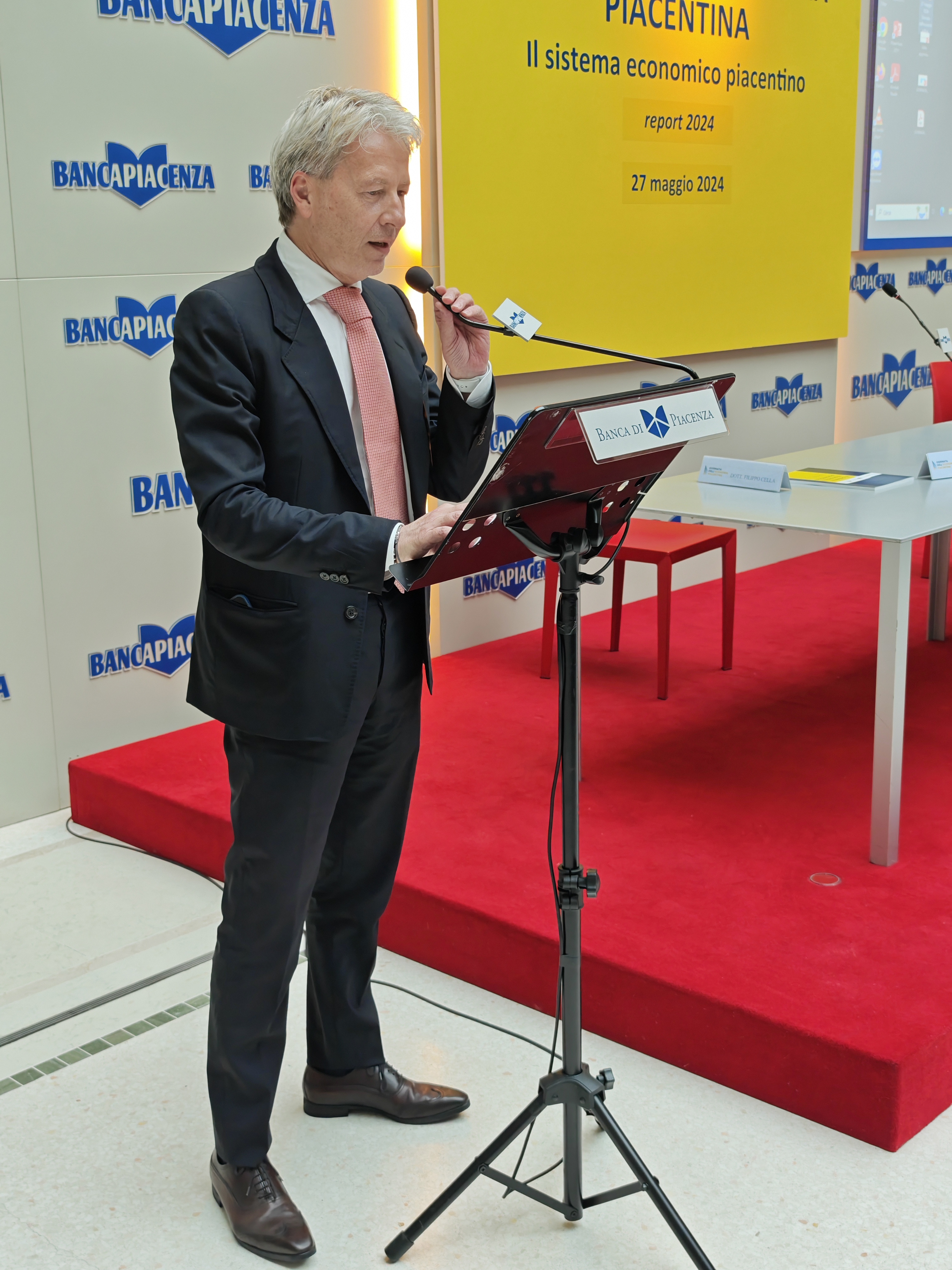 PRESENTATO AL PALABANCAEVENTI IL REPORT 2024 DEDICATO ALL'ECONOMIA PIACENTINA