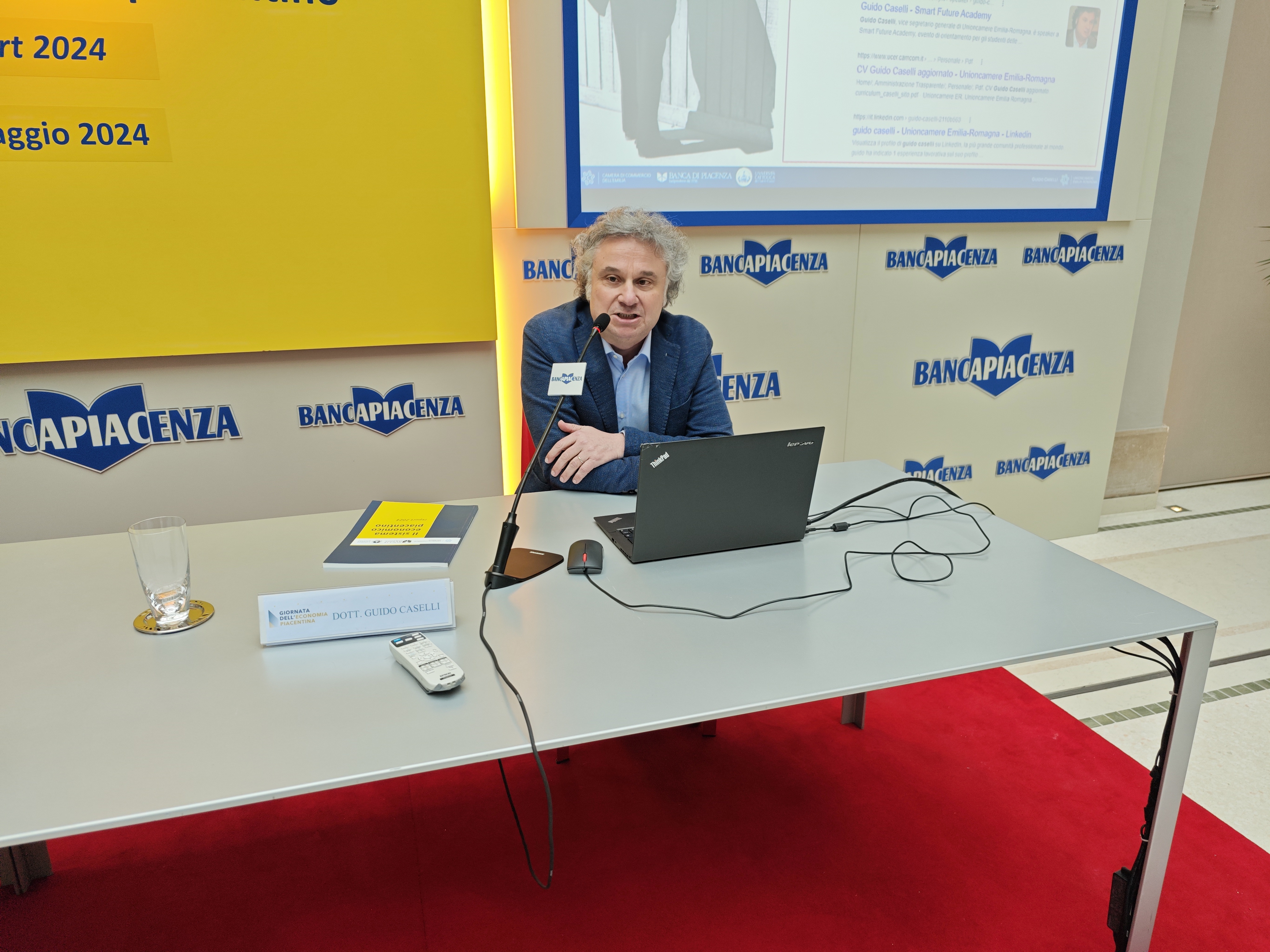 PRESENTATO AL PALABANCAEVENTI IL REPORT 2024 DEDICATO ALL'ECONOMIA PIACENTINA