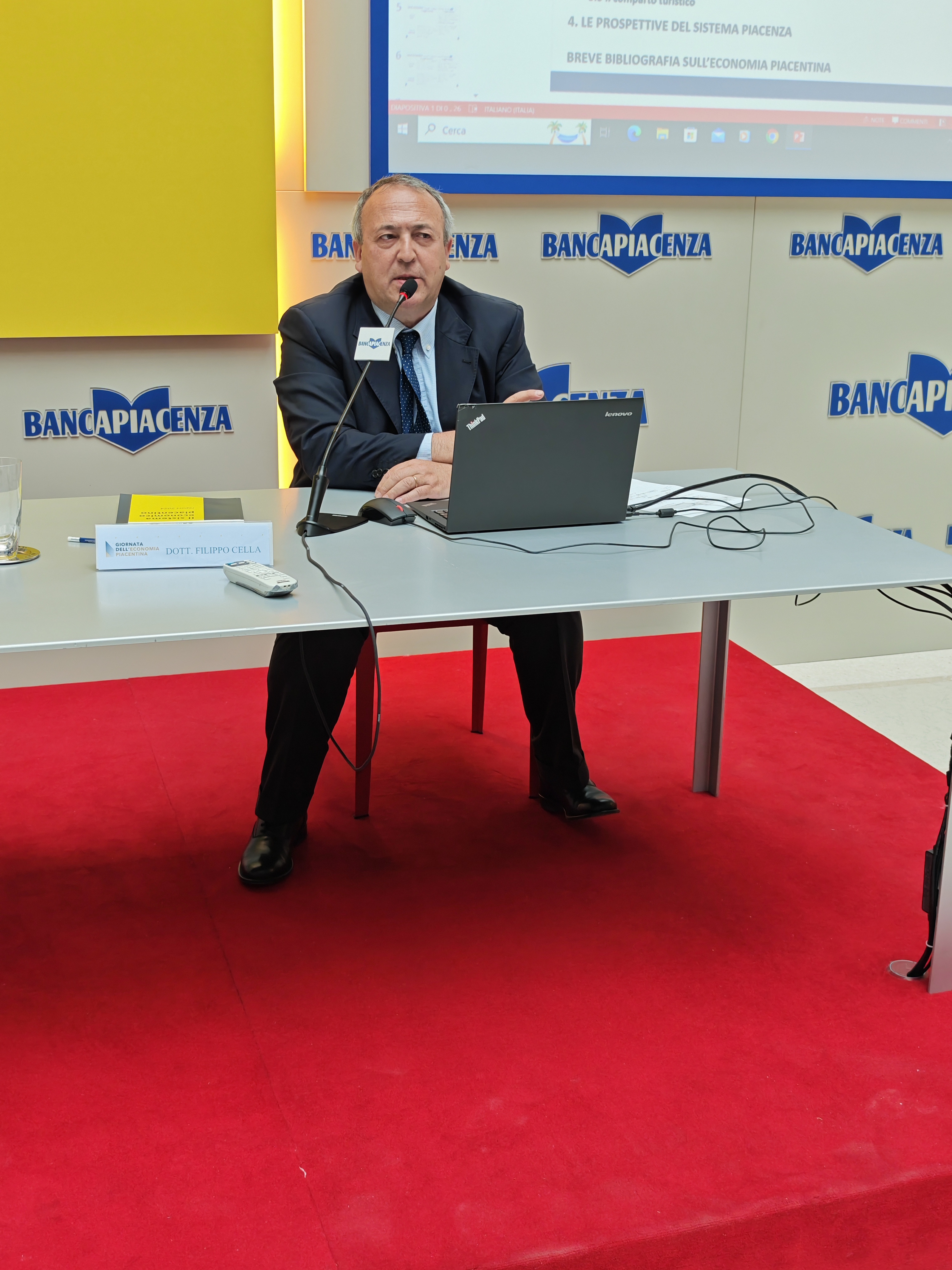 PRESENTATO AL PALABANCAEVENTI IL REPORT 2024 DEDICATO ALL'ECONOMIA PIACENTINA