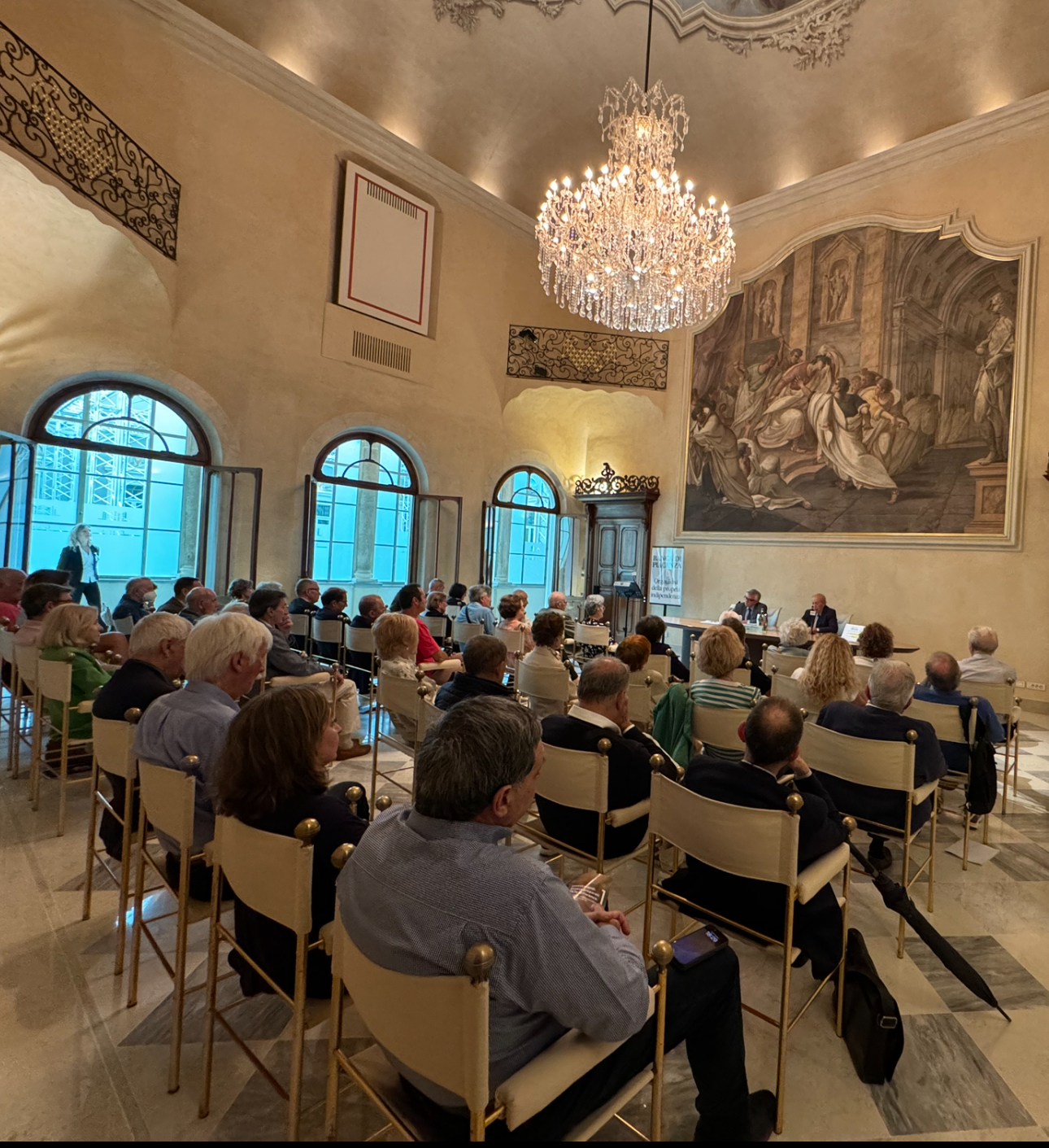 RICORDATO AL PALABANCAEVENTI «ARISI E' STATO ANCHE UN GRANDE GIORNALISTA»