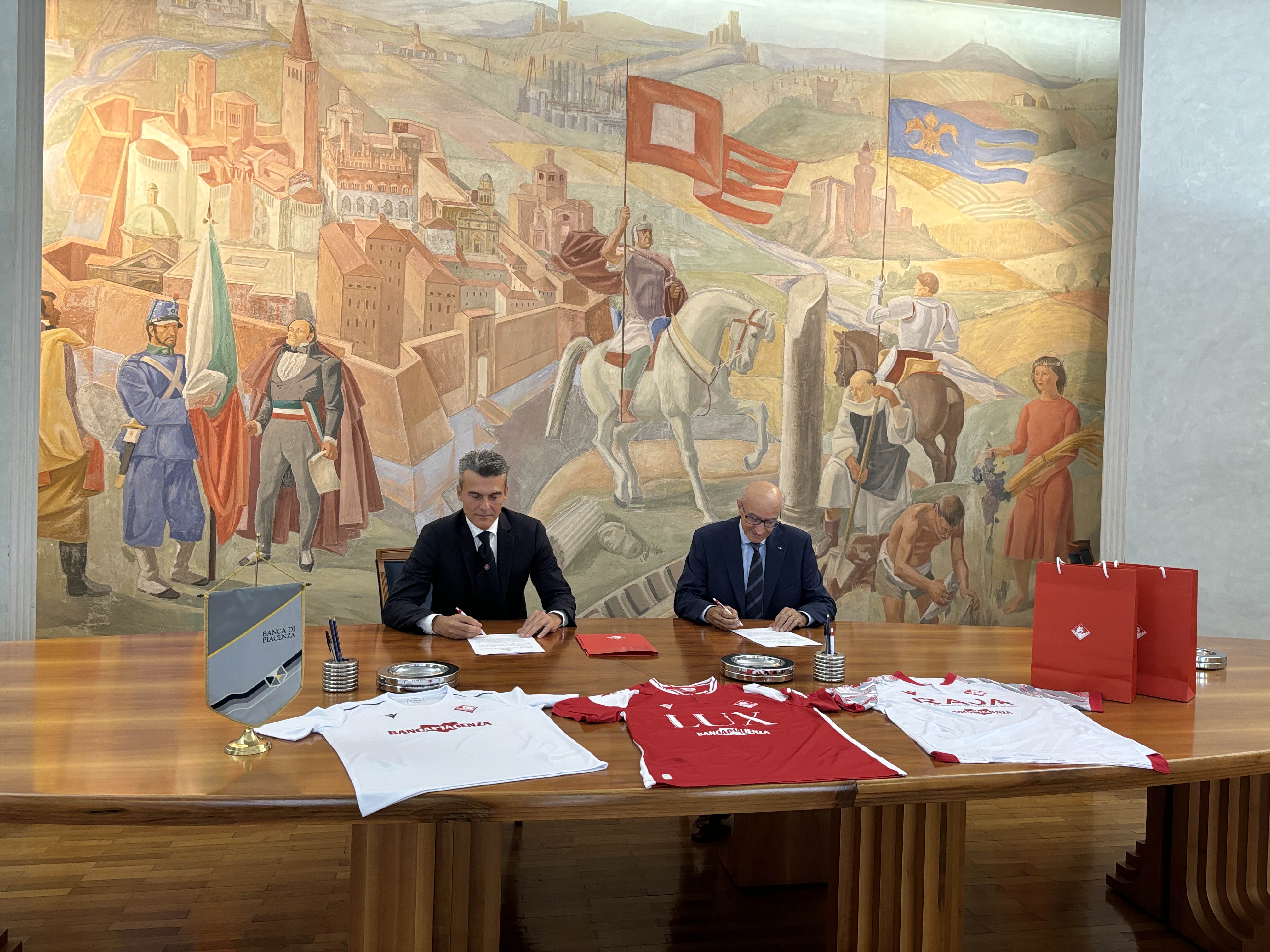 Banca di Piacenza partner organizzativo del Piacenza Calcio