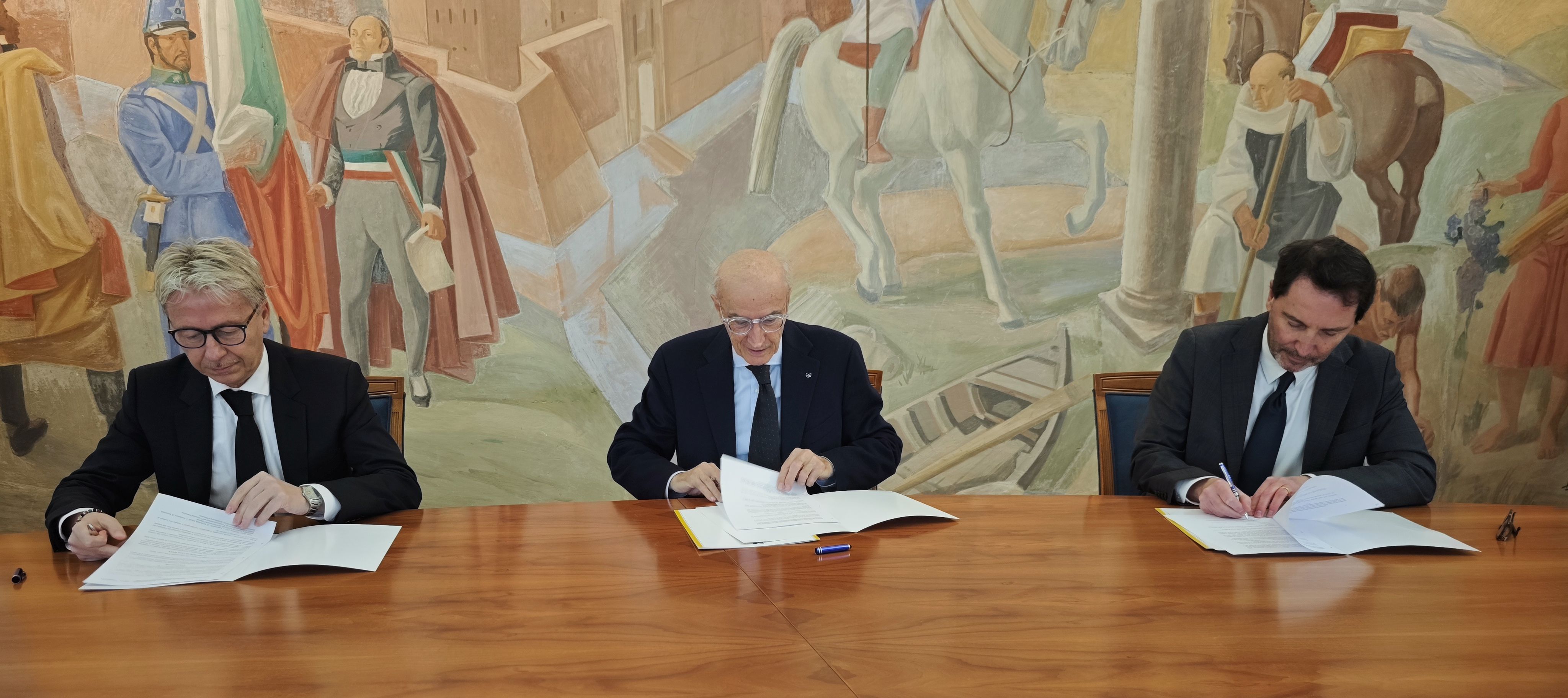 GIORNATA DELL'ECONOMIA PIACENTINA QUARTA EDIZIONE FIRMATO IL PROTOCOLLO D'INTESA TRA BANCA DI PIACEN