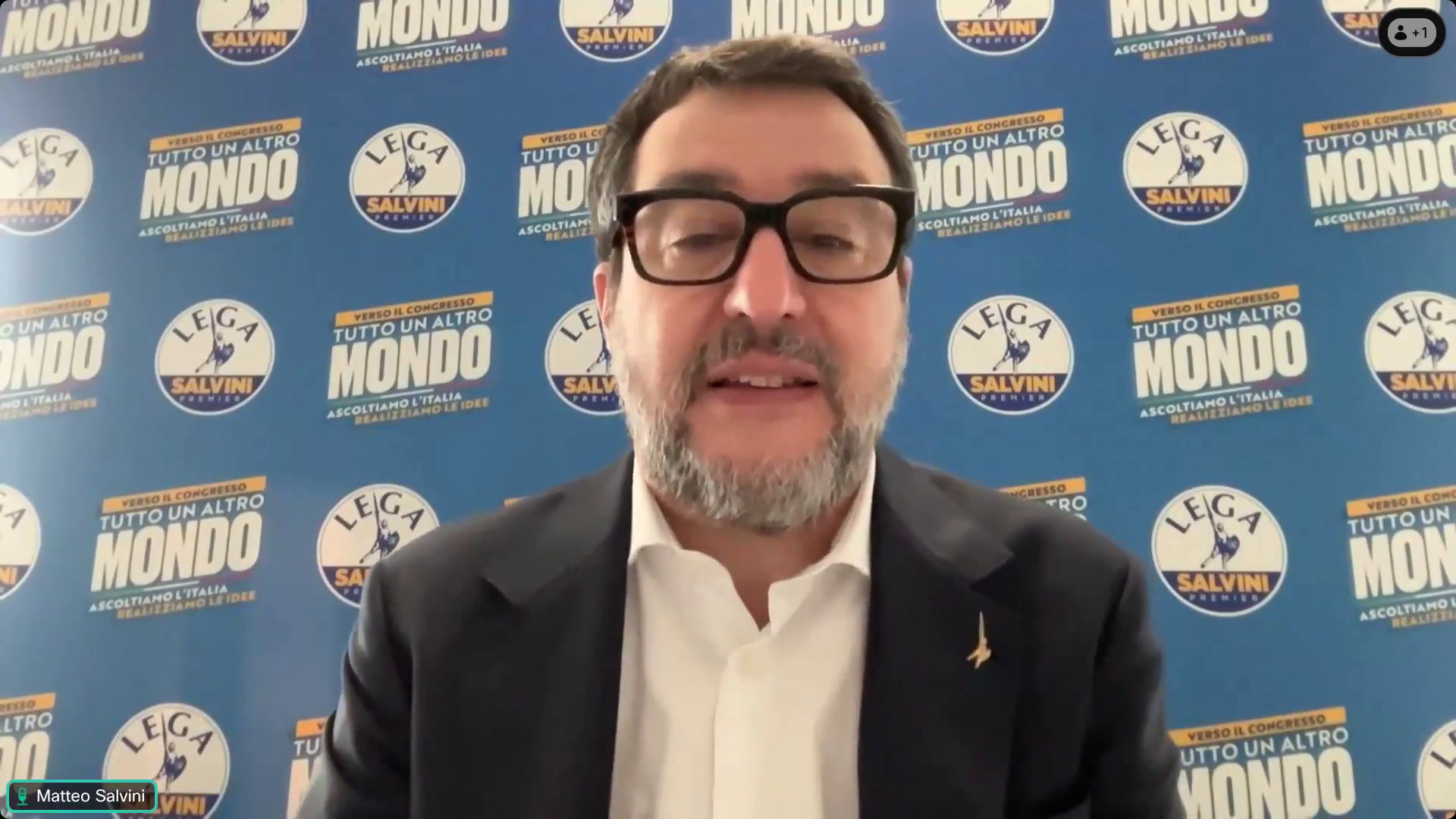 IL MINISTRO SALVINI AL CONVEGNO CONFEDILIZIA CHE SI E' TENUTO AL PALABANCAEVENTI