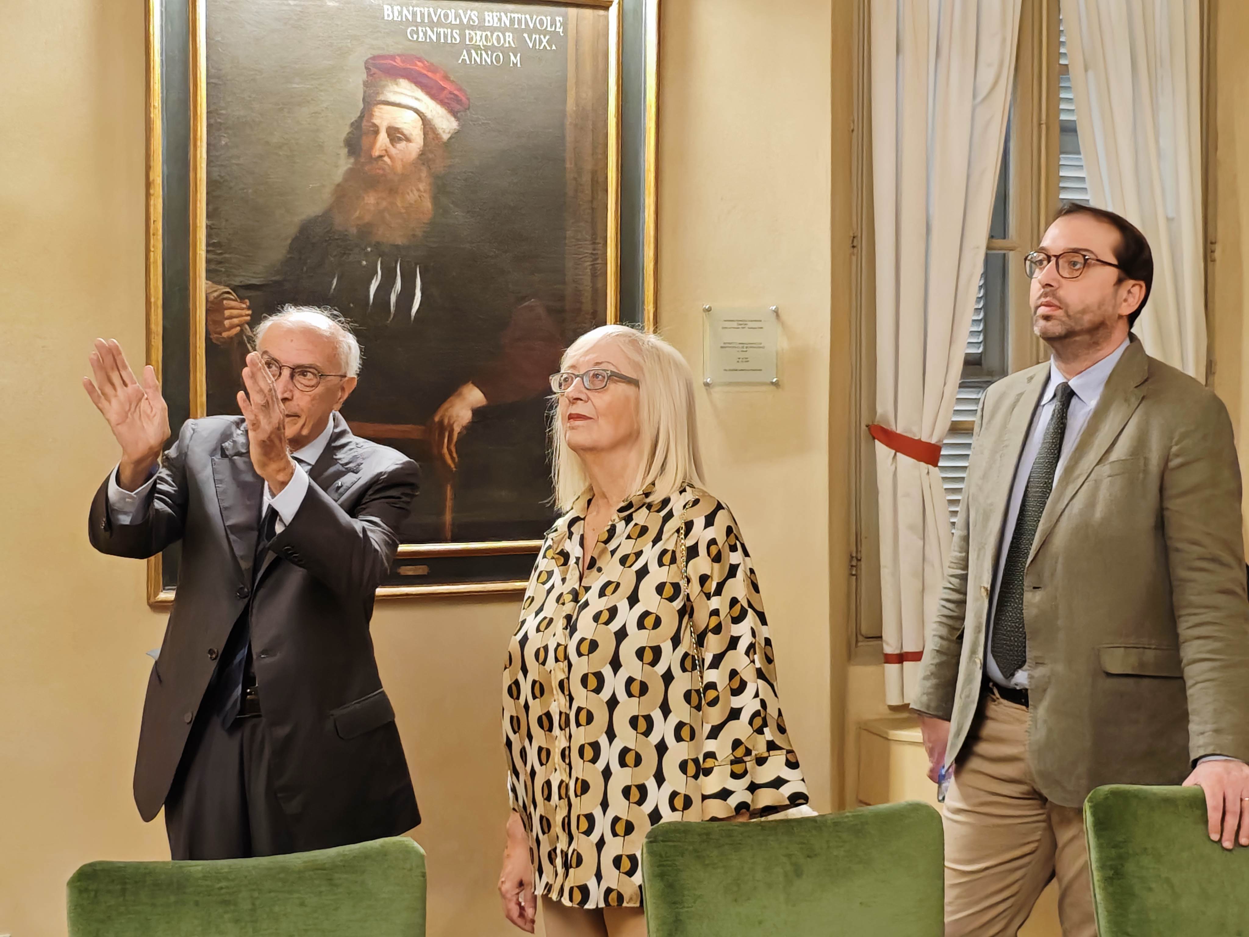 Il nuovo prefetto Patrizia Palmisani in visita alla Banca